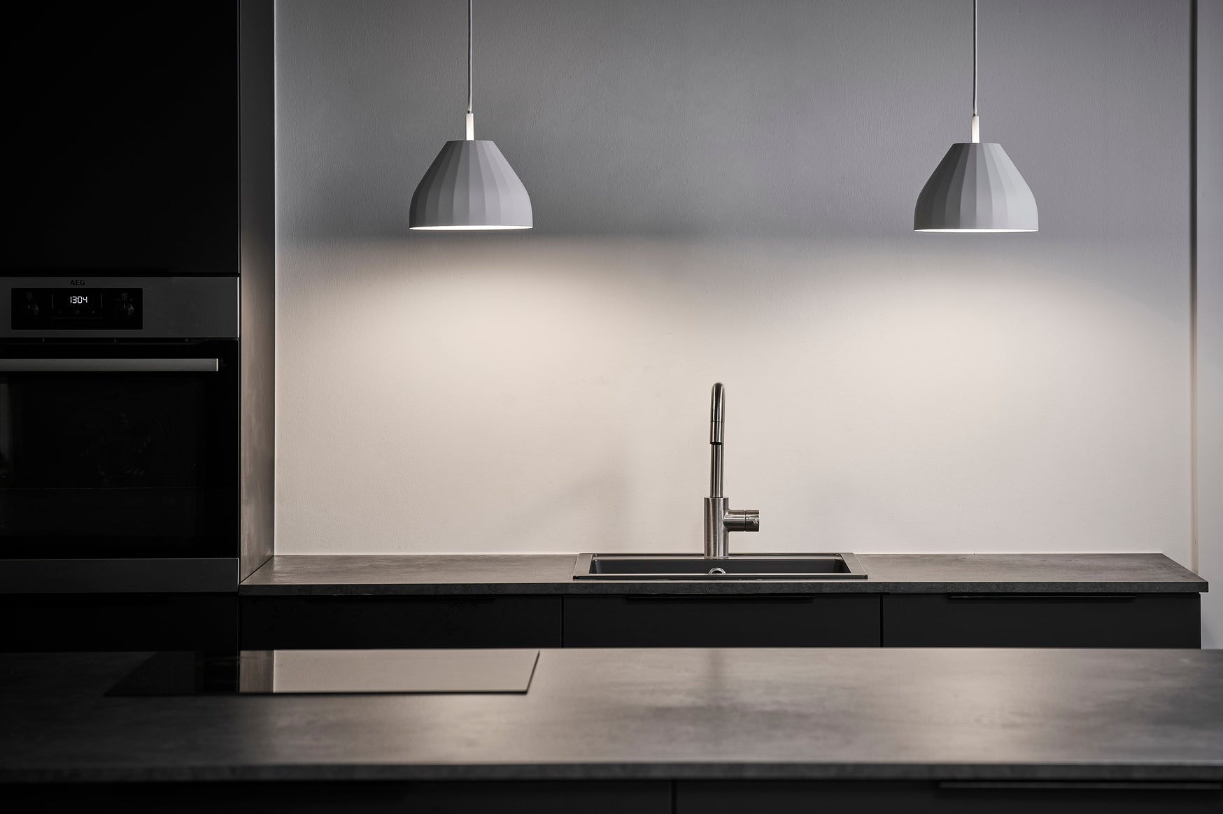 Pendelleuchte MODELL 140 FACET weiß