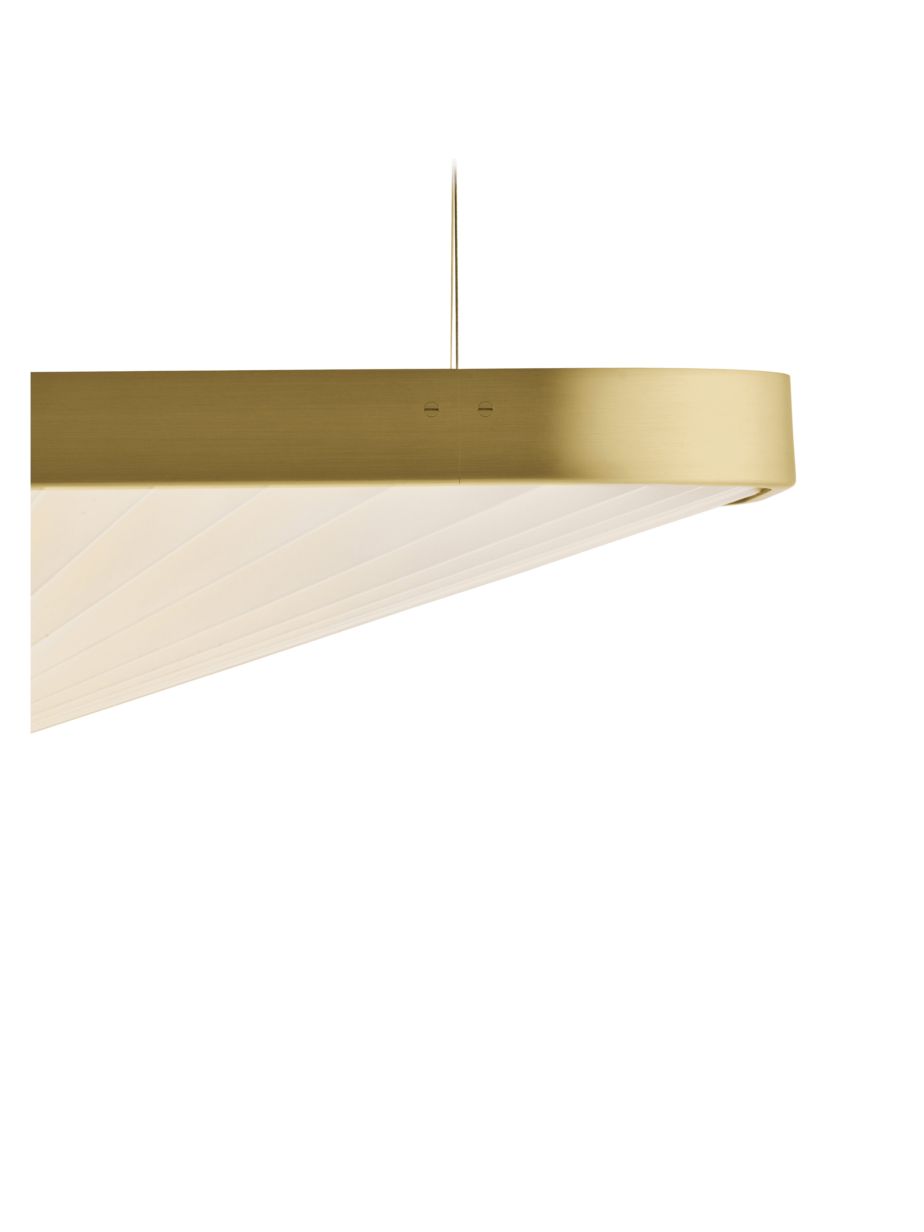 Hanglamp MODEL 197 CELINE wit met goud