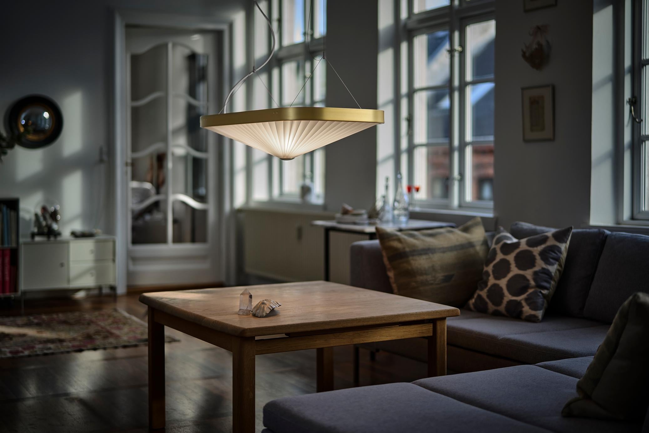 Hanglamp MODEL 197 CELINE wit met goud