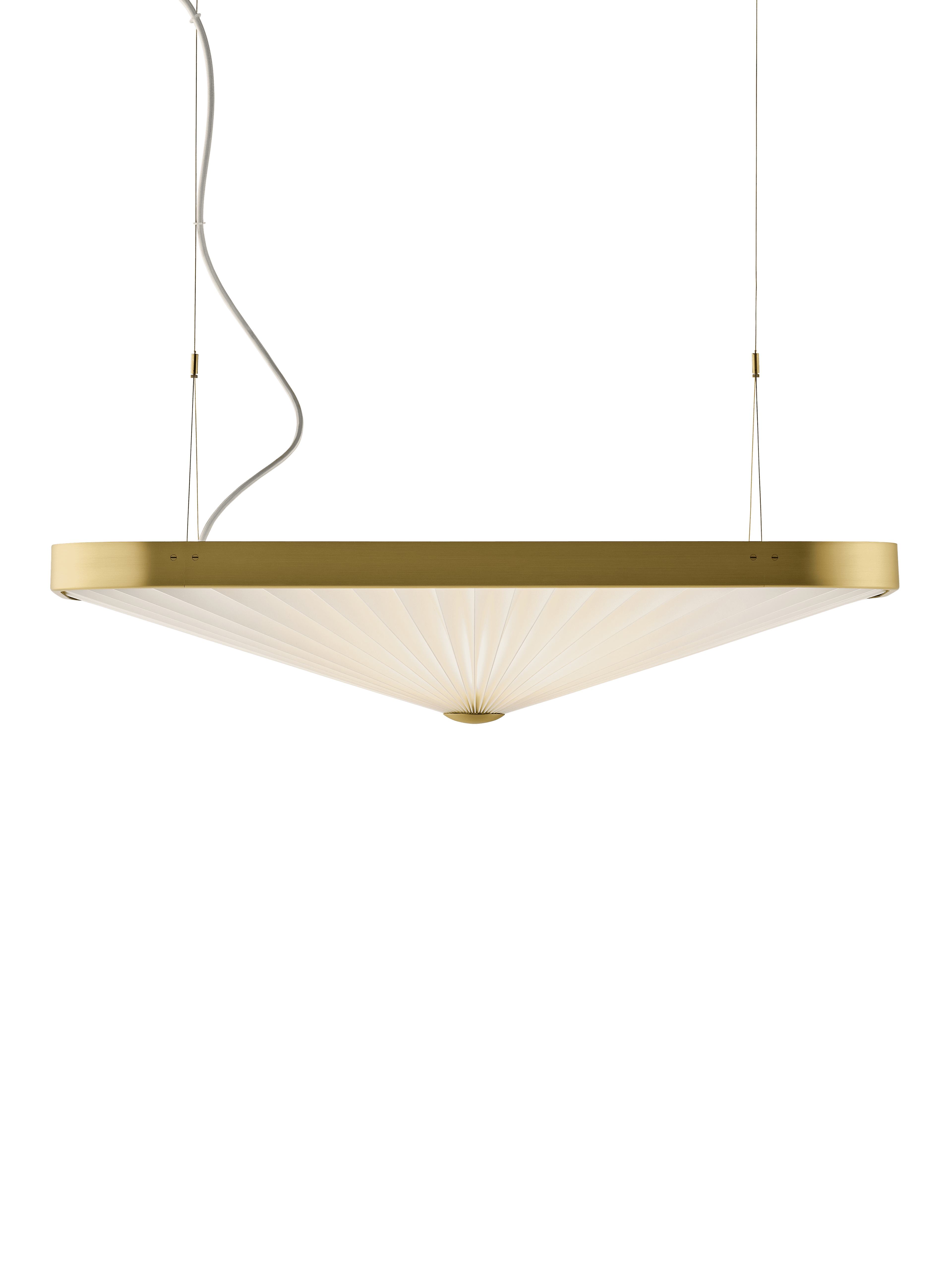 Hanglamp MODEL 197 CELINE wit met goud
