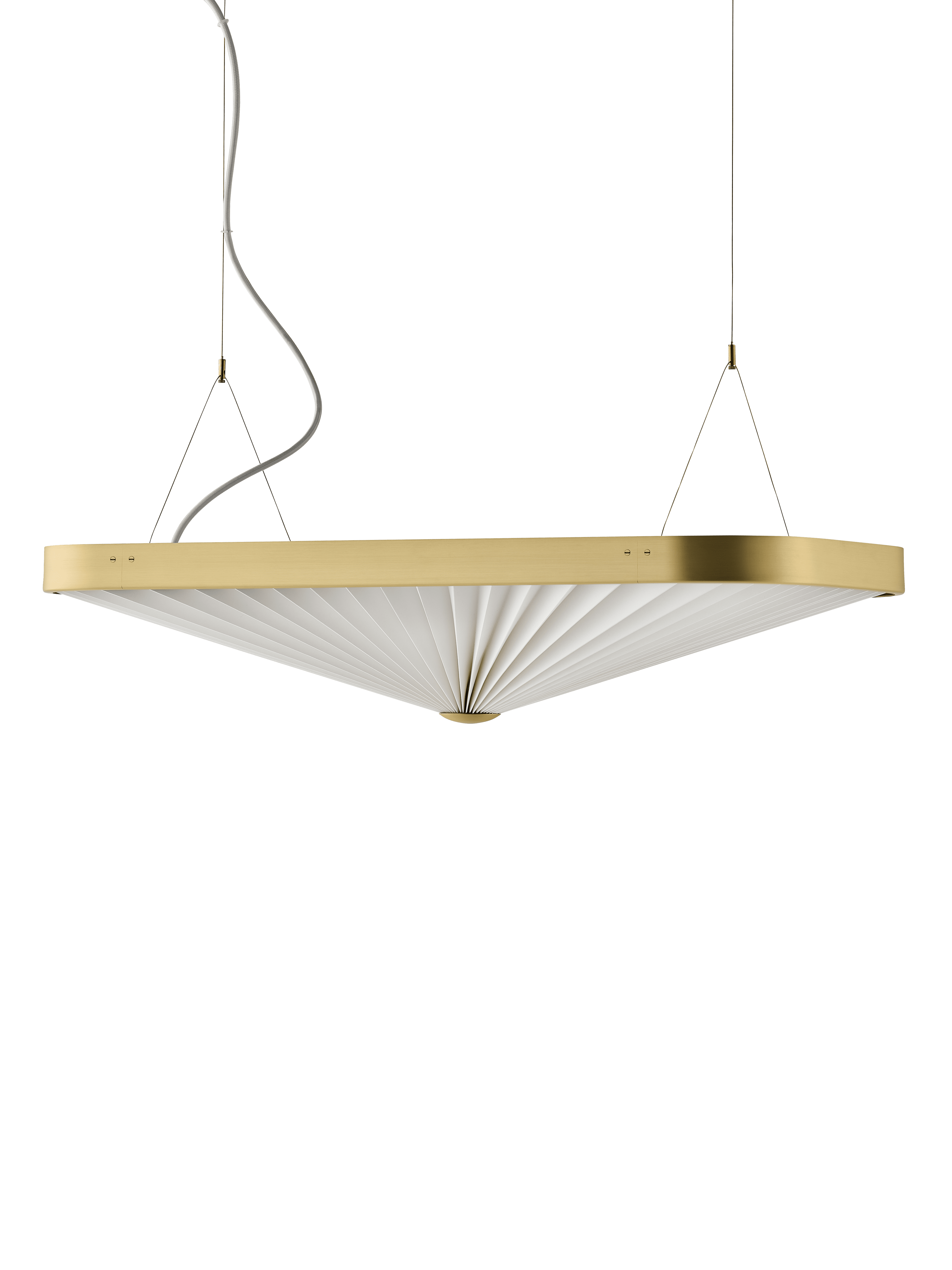 Hanglamp MODEL 197 CELINE wit met goud