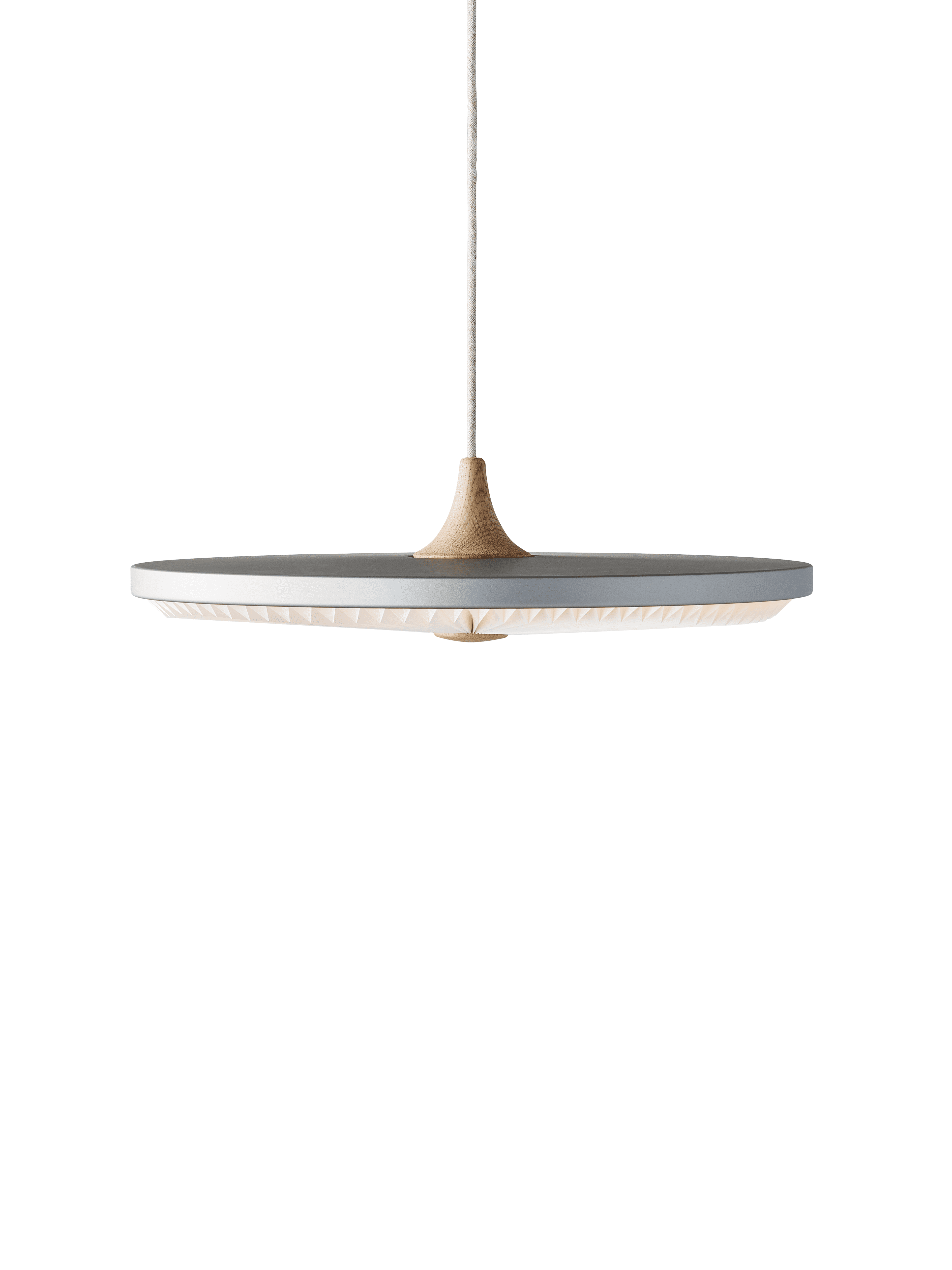 Hanging Lamp MODEL 198 SOLEIL Light Oak