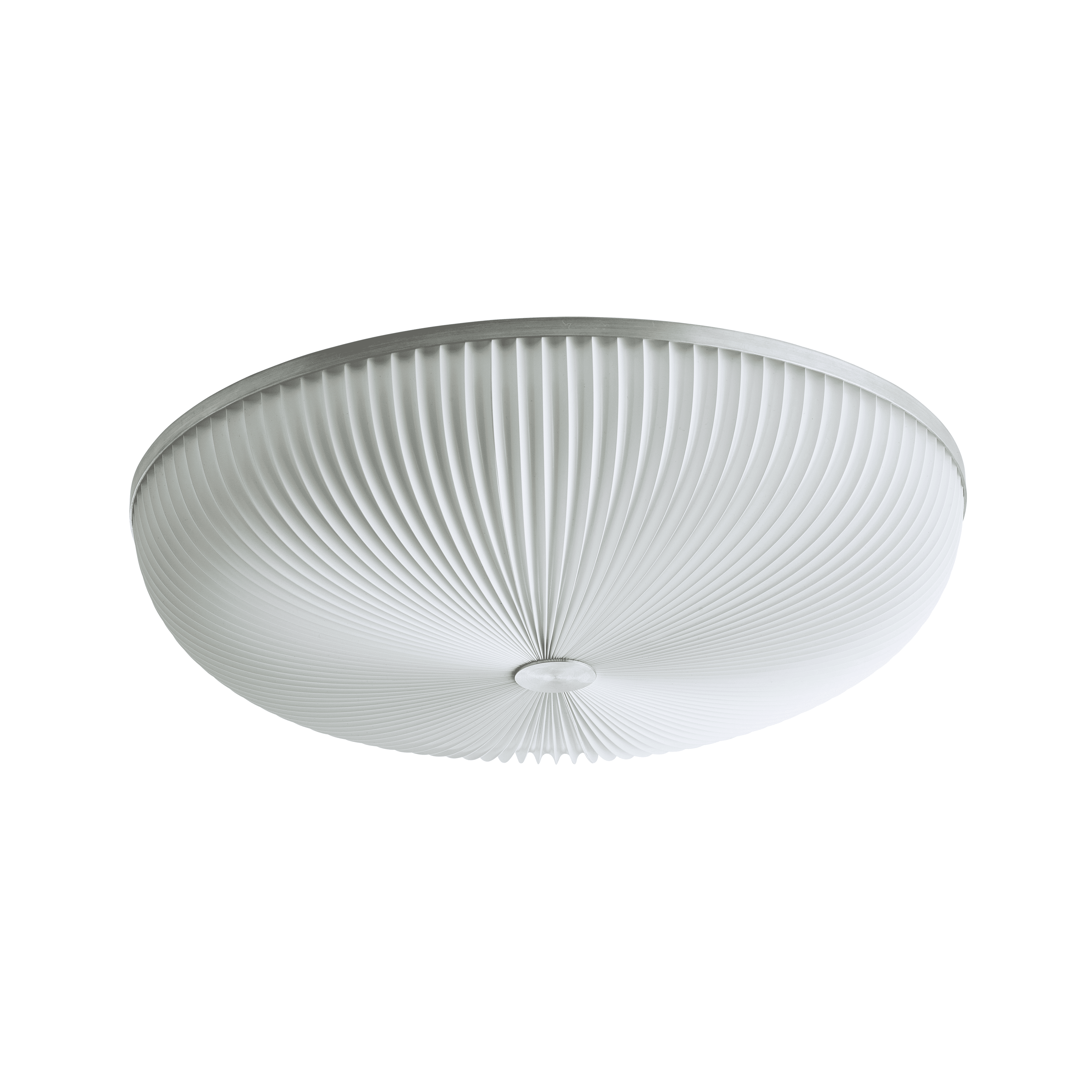 Wandlamp MODEL 236 LAMELLA wit met zilver