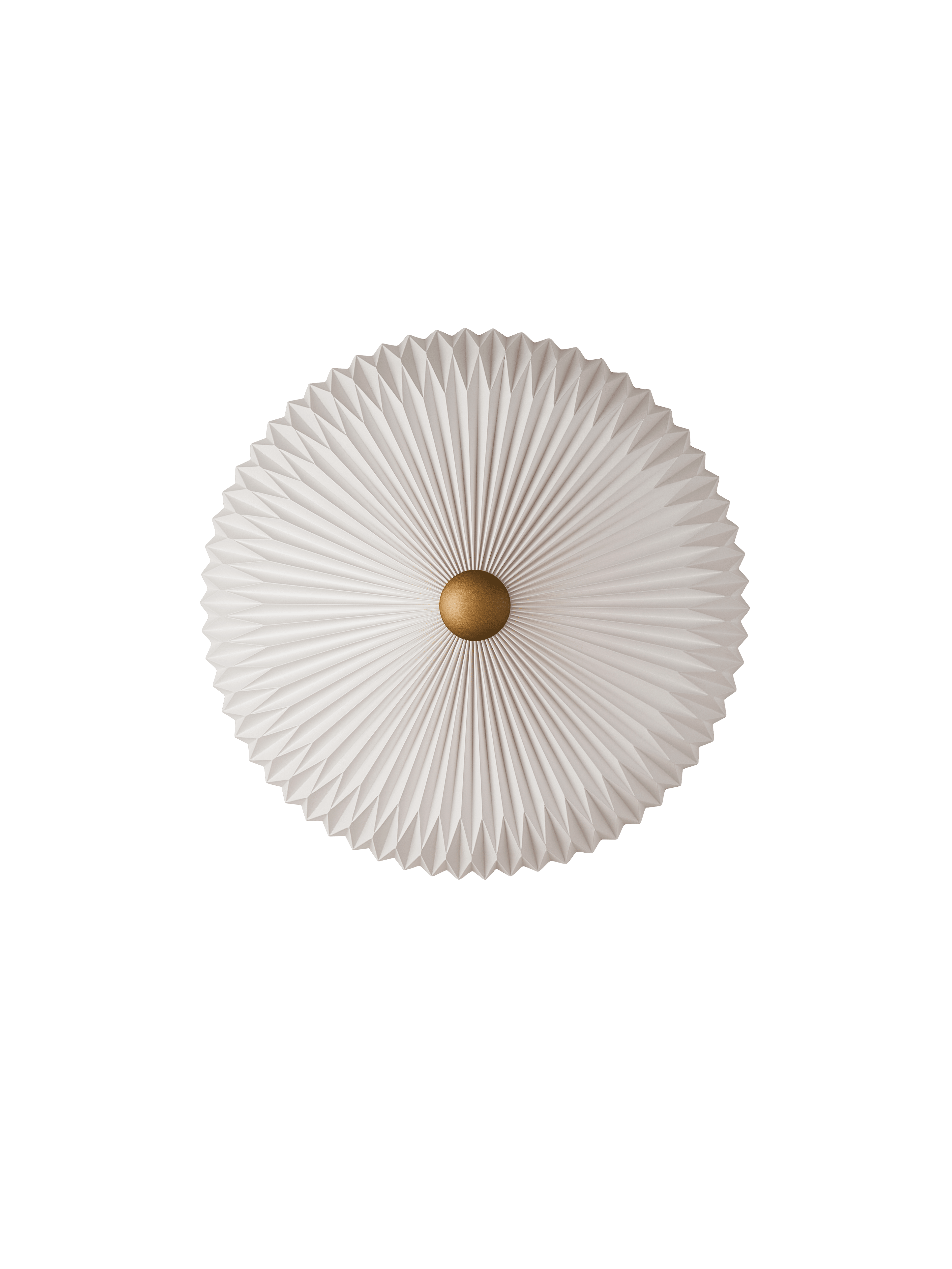 Wandleuchte MODELL 23 weiß mit Gold