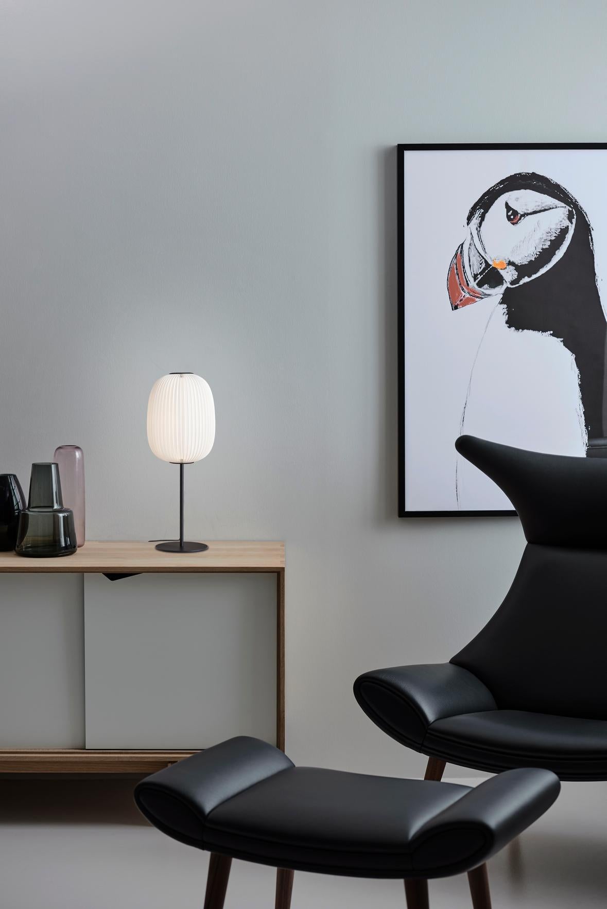 Tischlampe MODELL 335 LAMELLA weiß