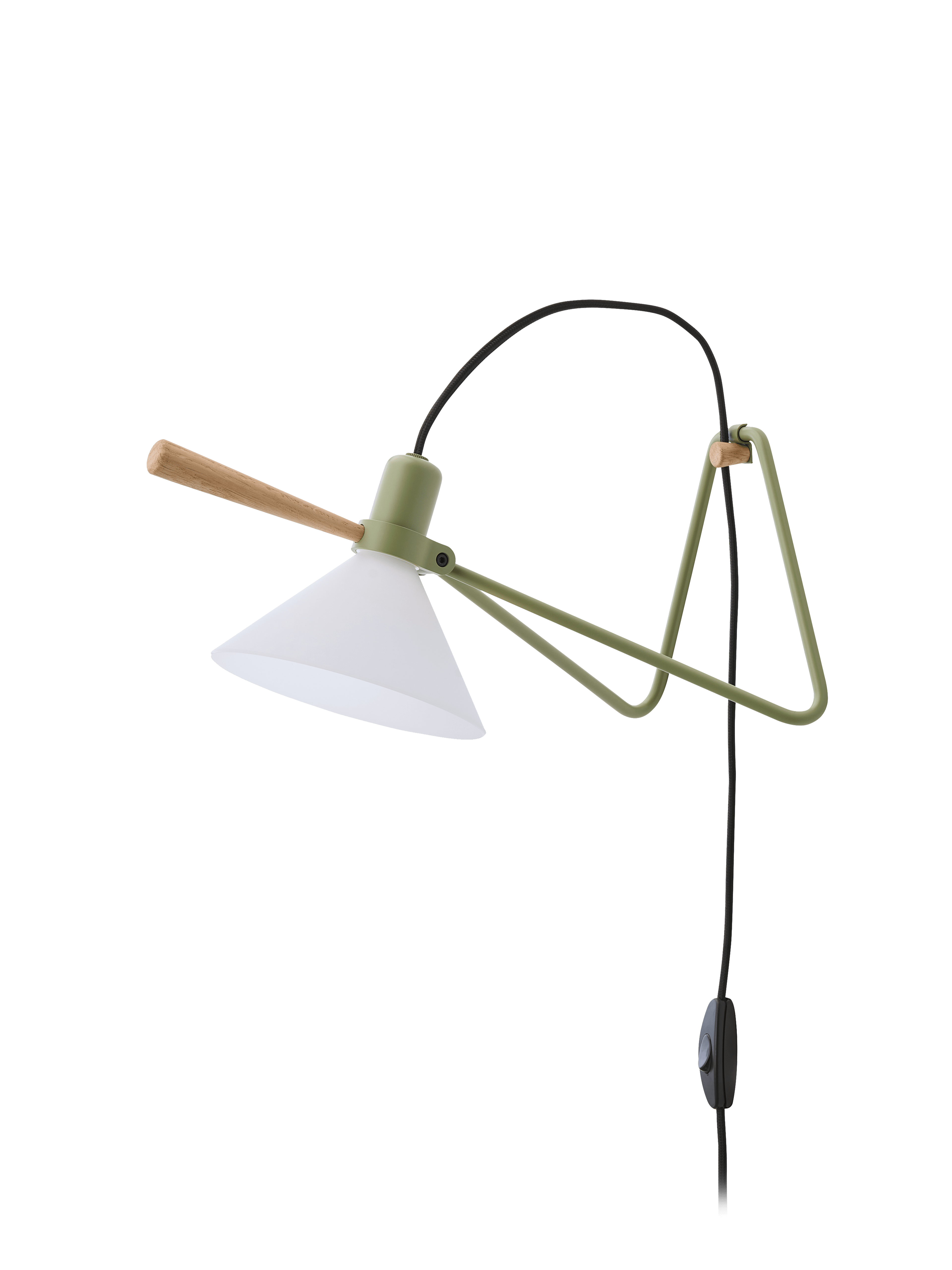 Table lamp MODEL 356 SPOT olive