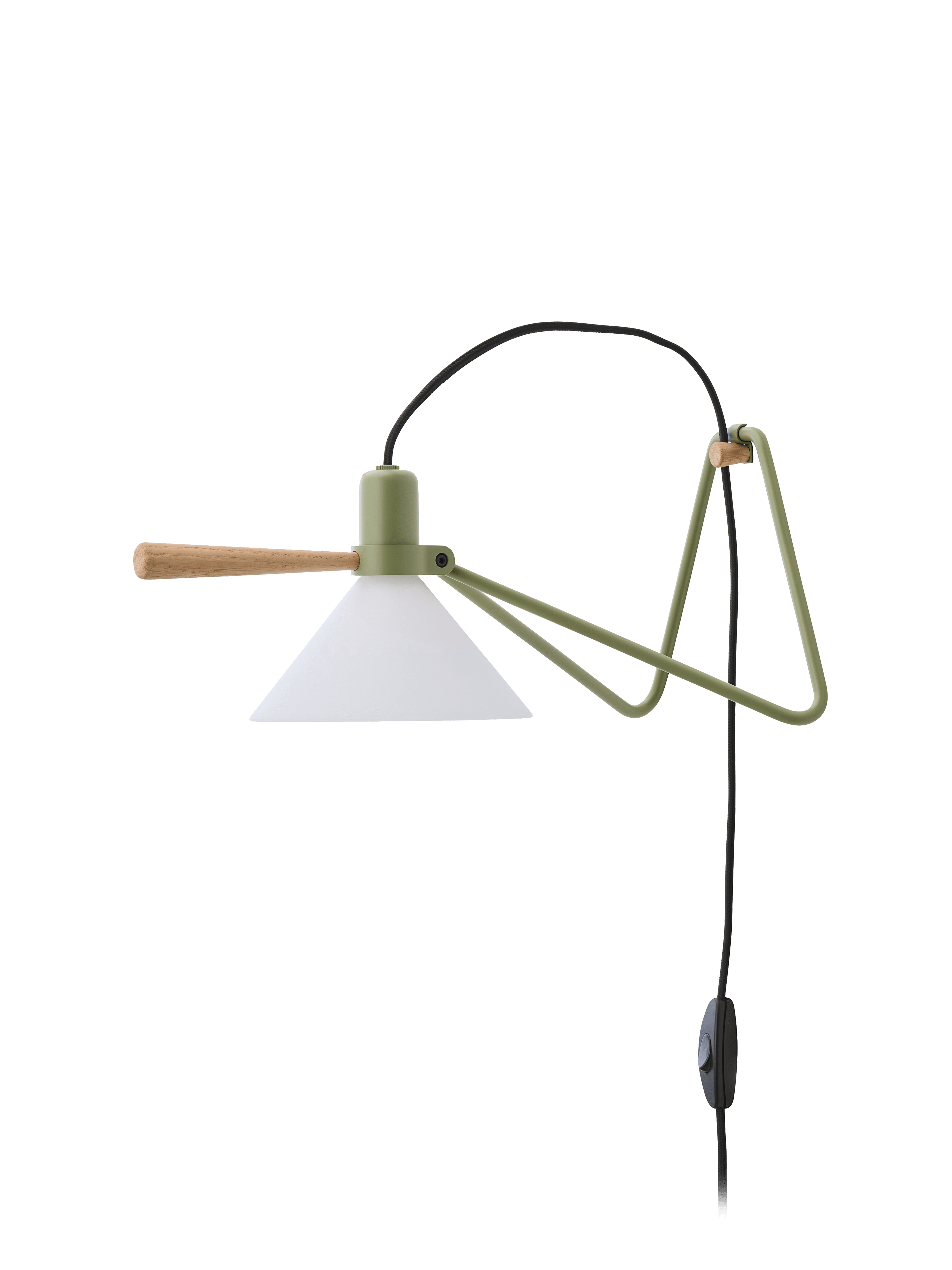 Table lamp MODEL 356 SPOT olive