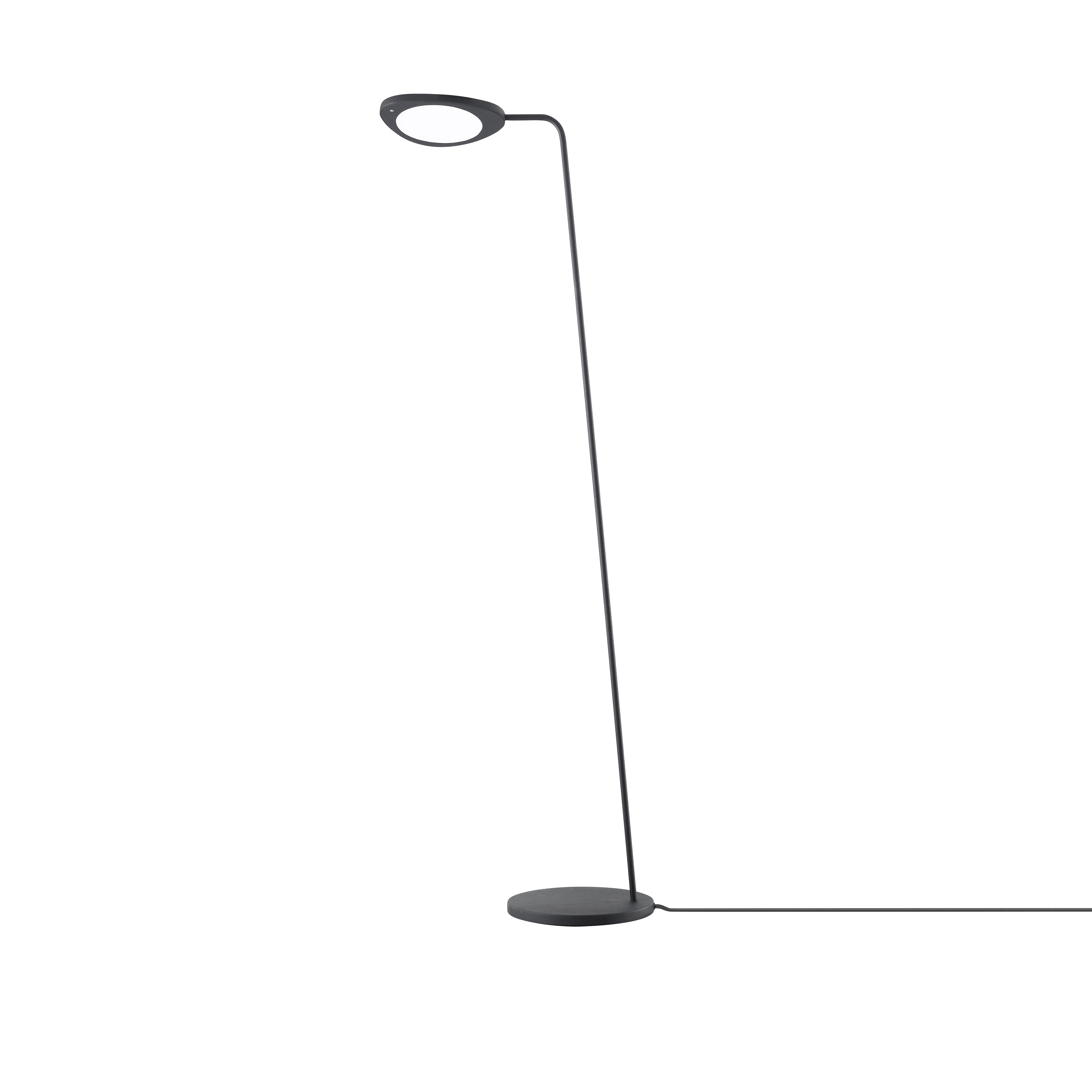 Lampa podłogowa LEAF czarny