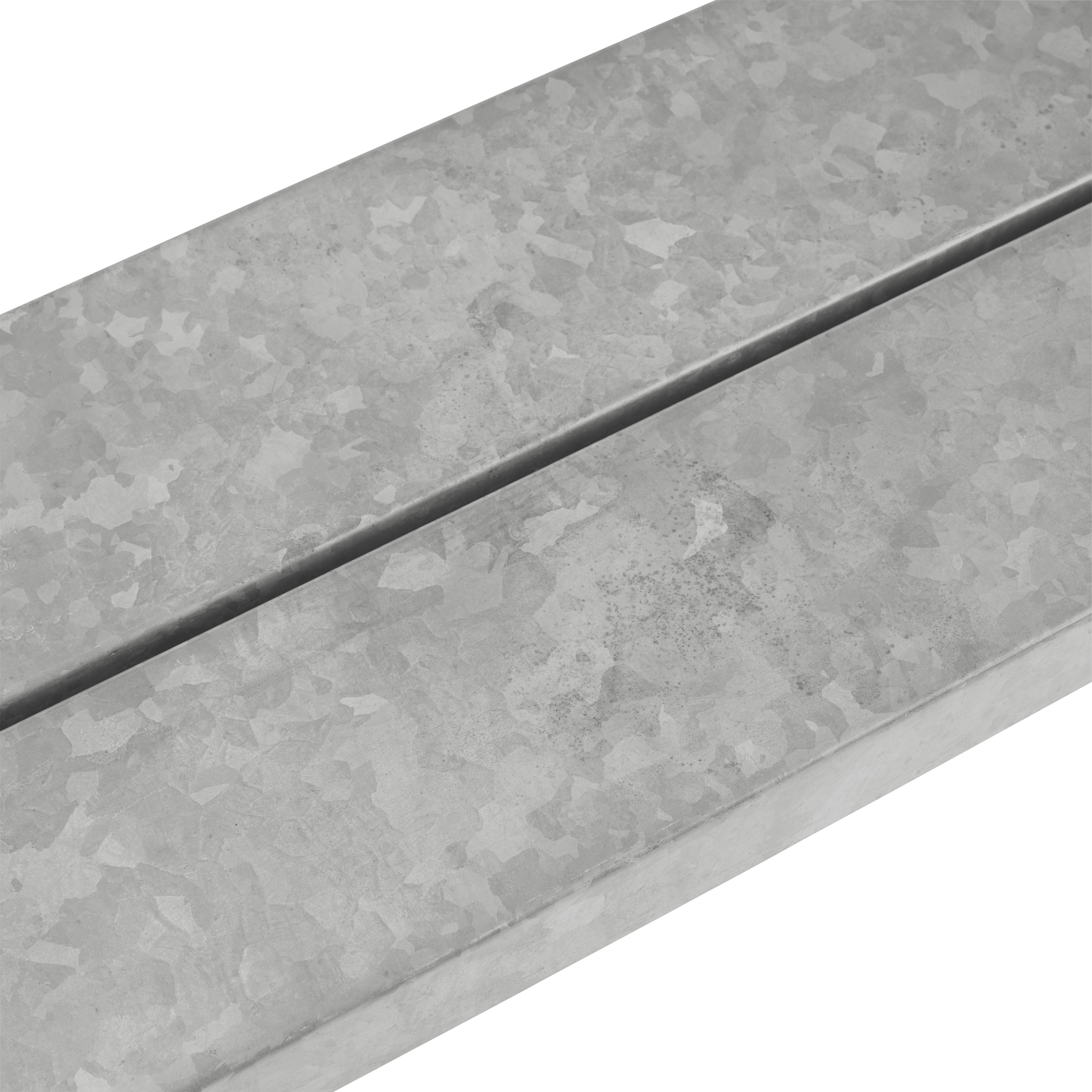 Bänke für den Außenbereich LINEAR verzinkter Stahl