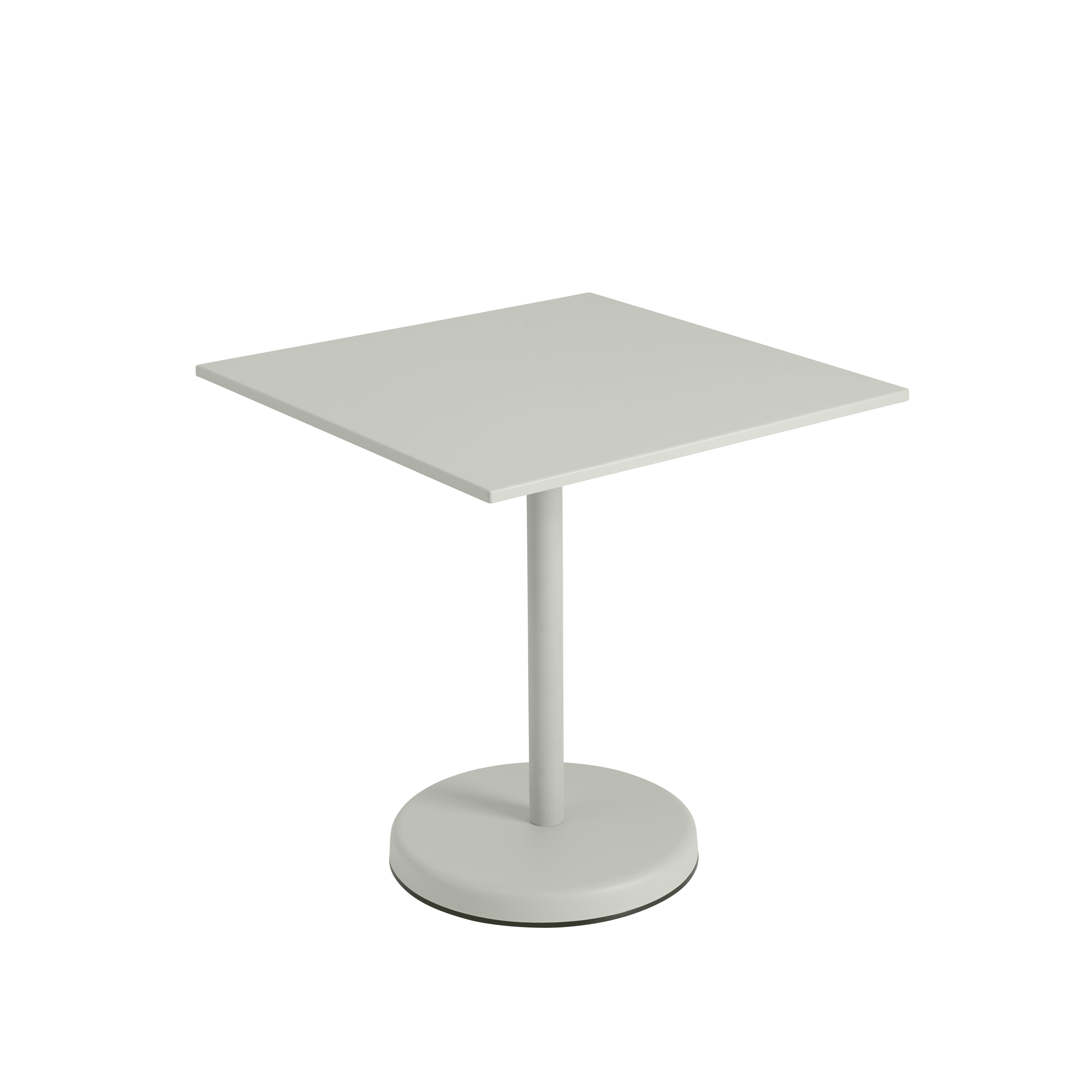Buitenbar tafel LINEAR grijs staal