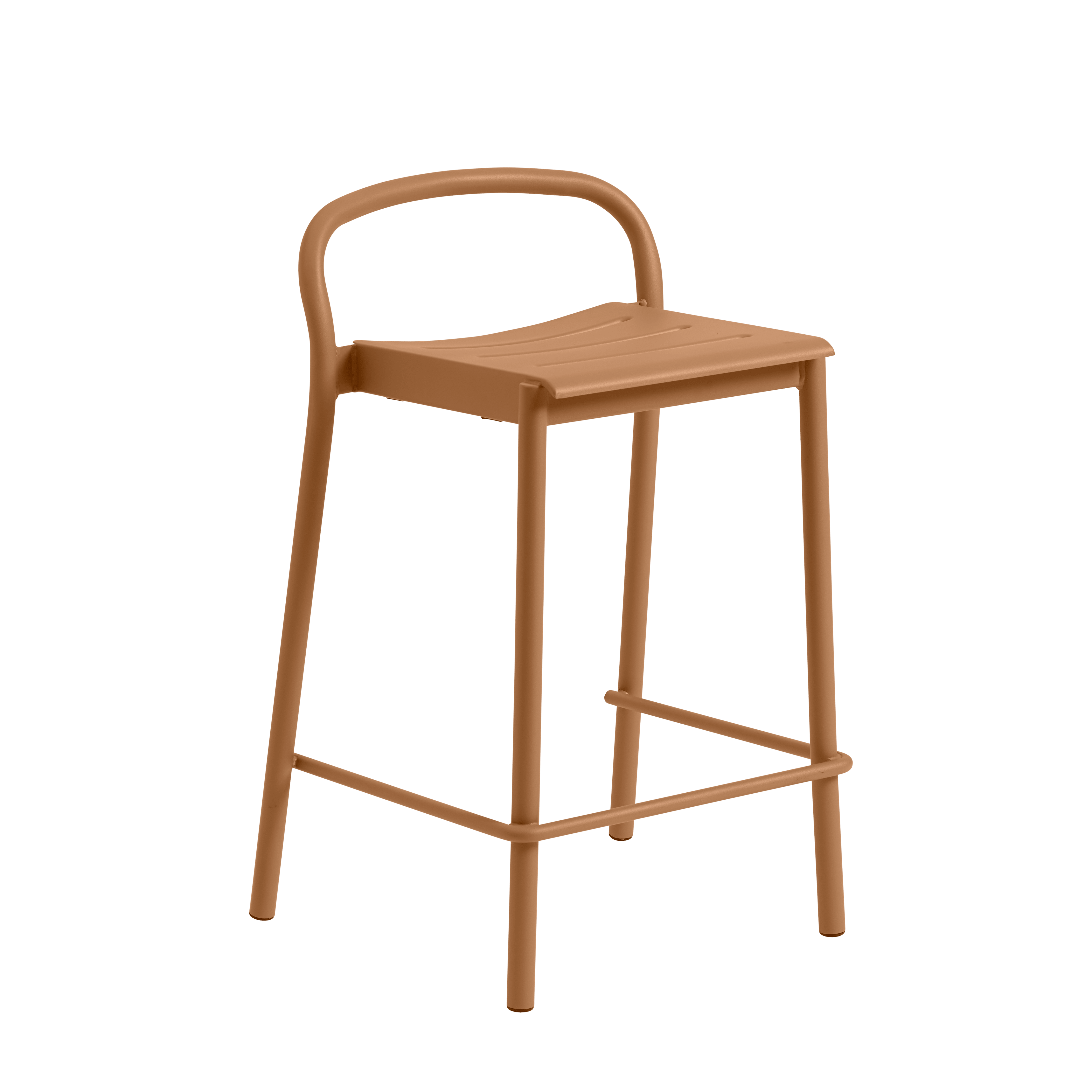 Buitenkruk LINEAR oranje staal