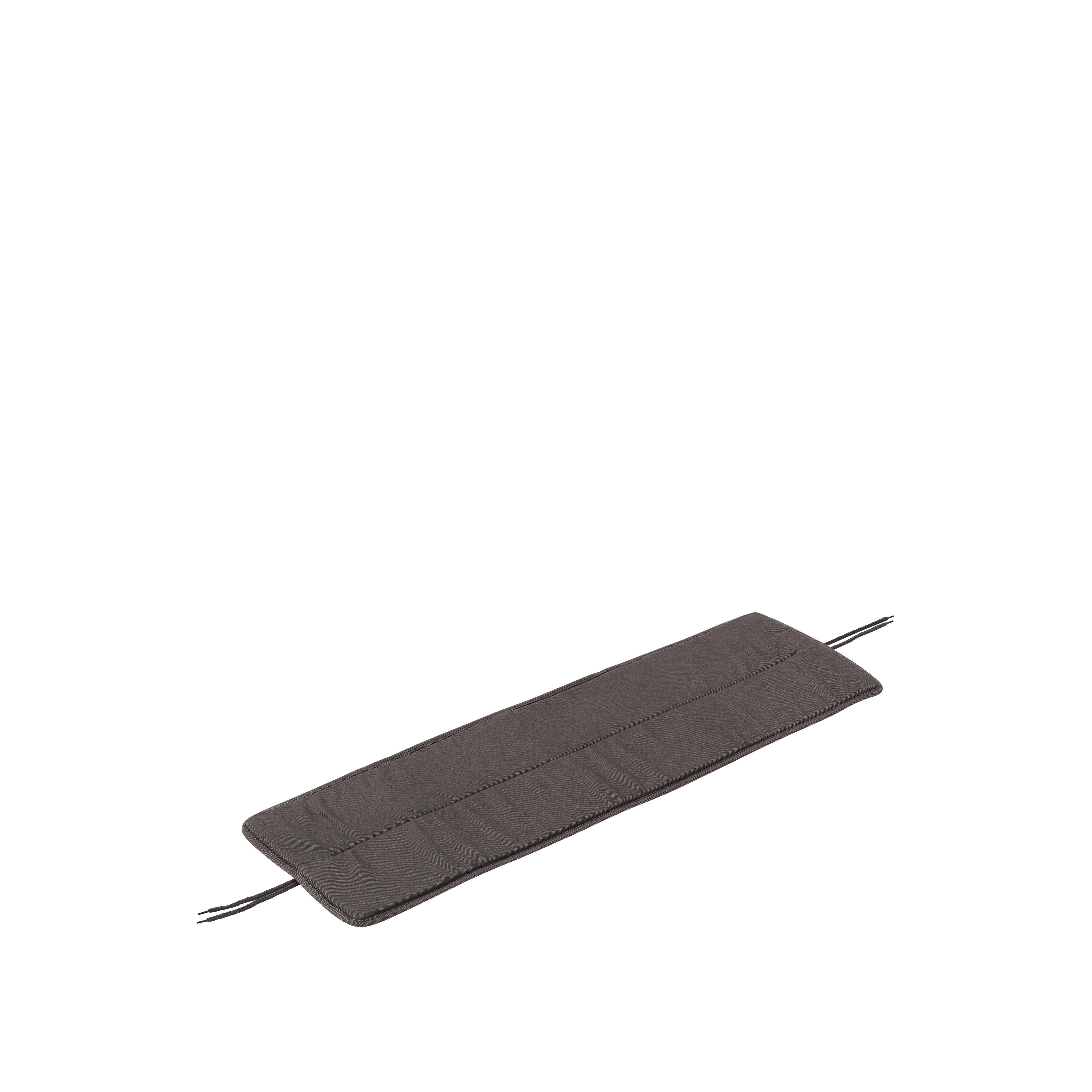 LINEAR Orange Steel Outdoor Bench