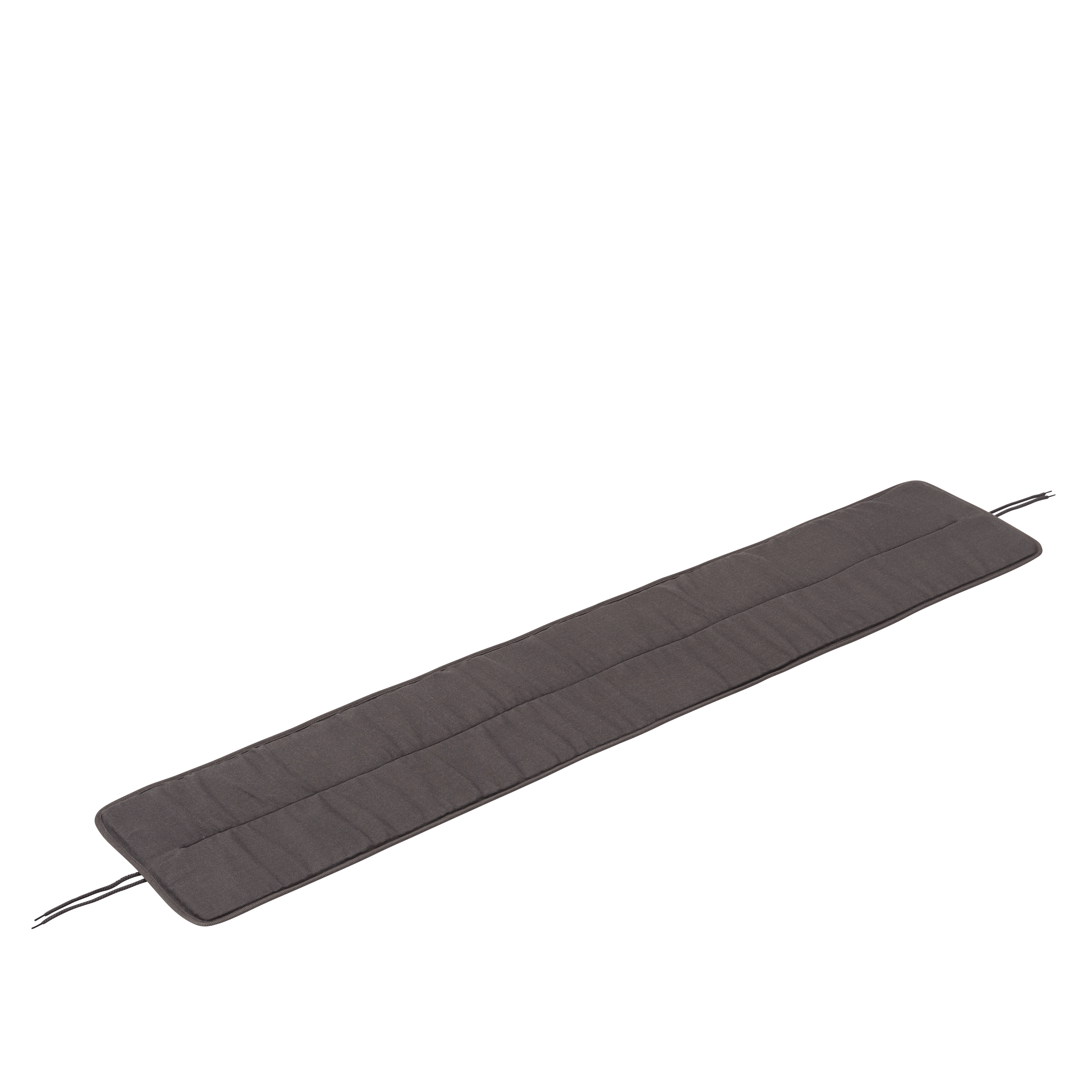 LINEAR Orange Steel Outdoor Bench