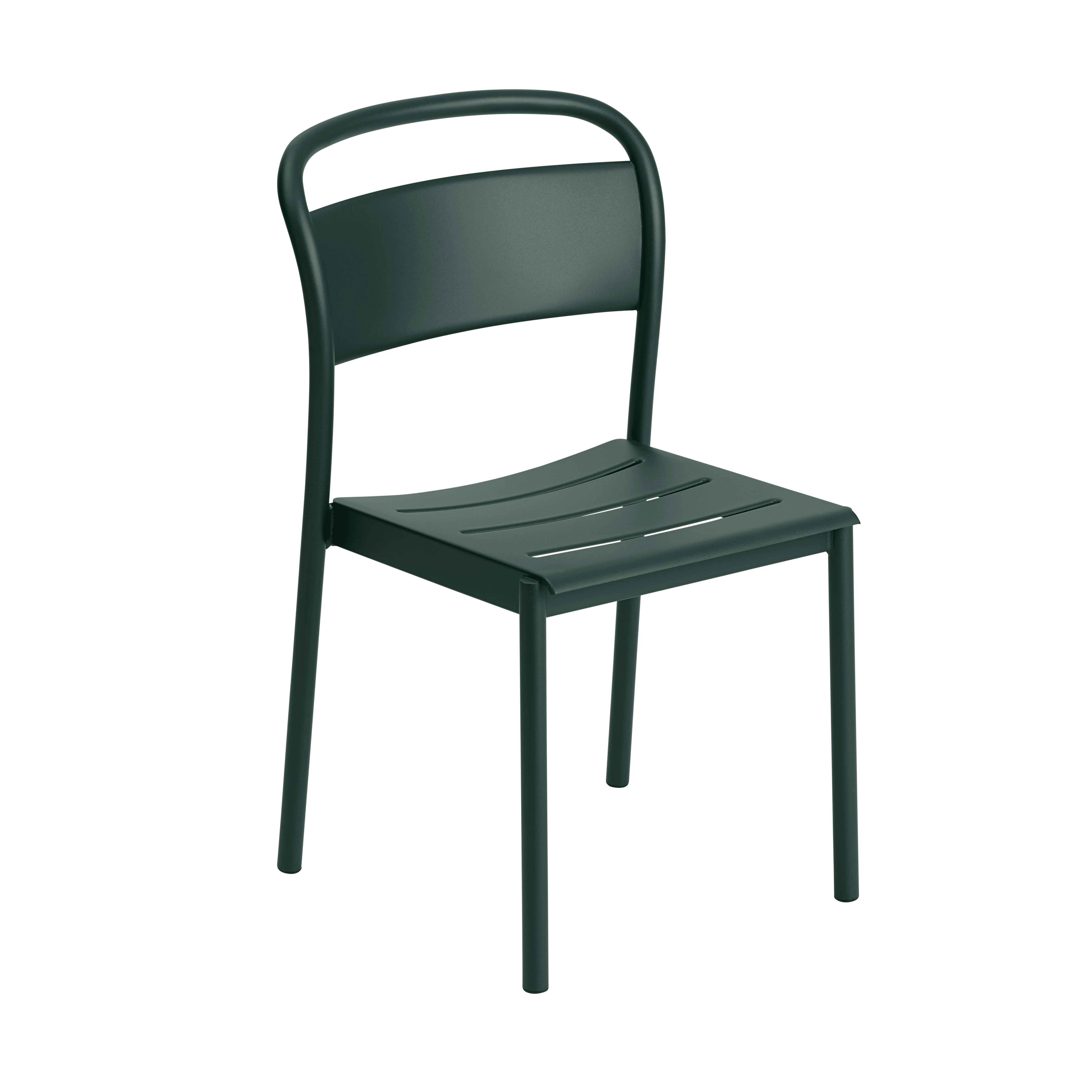 LINEAR Dark Green Steel Outdoor Chair