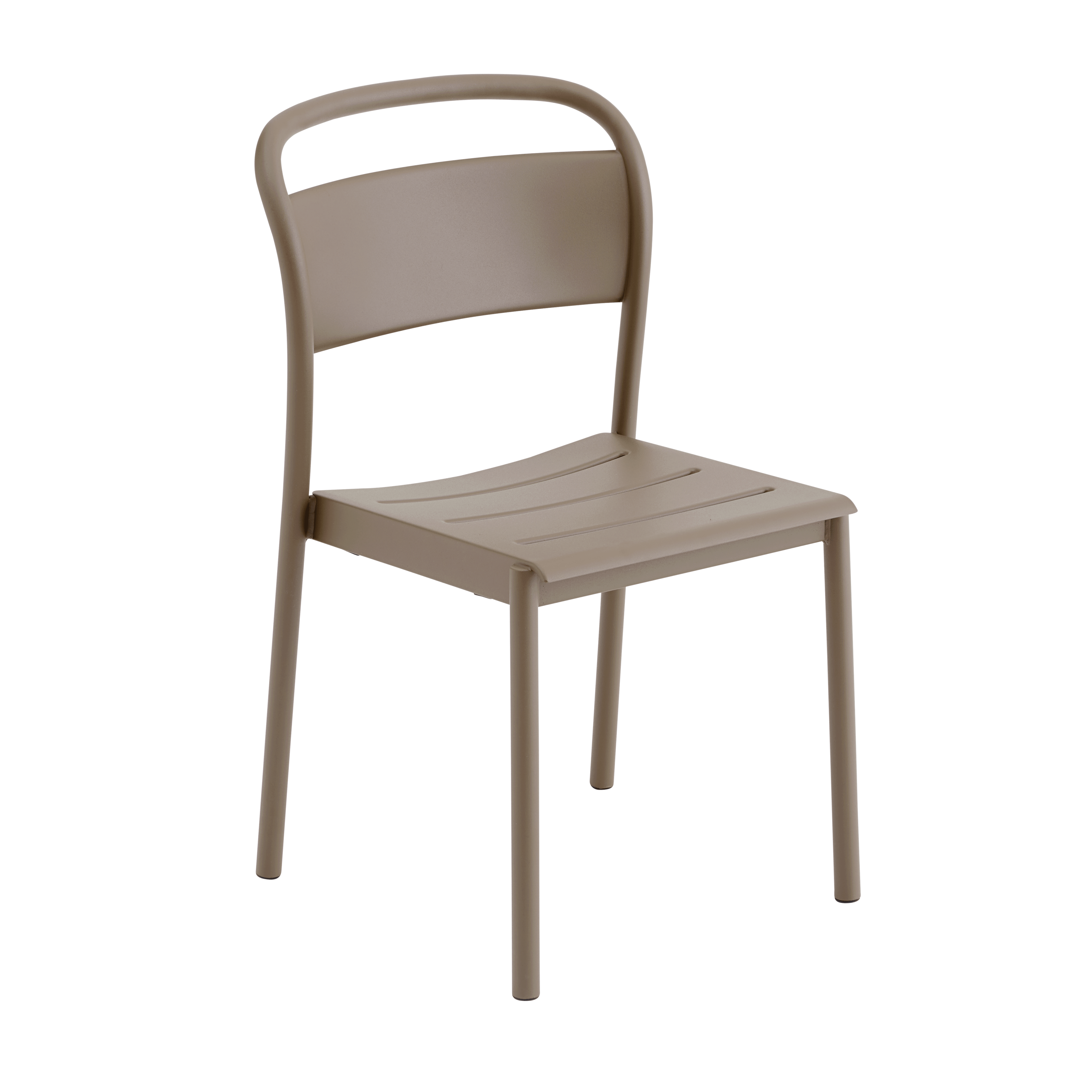 Buitenstoel LINEAR taupe staal