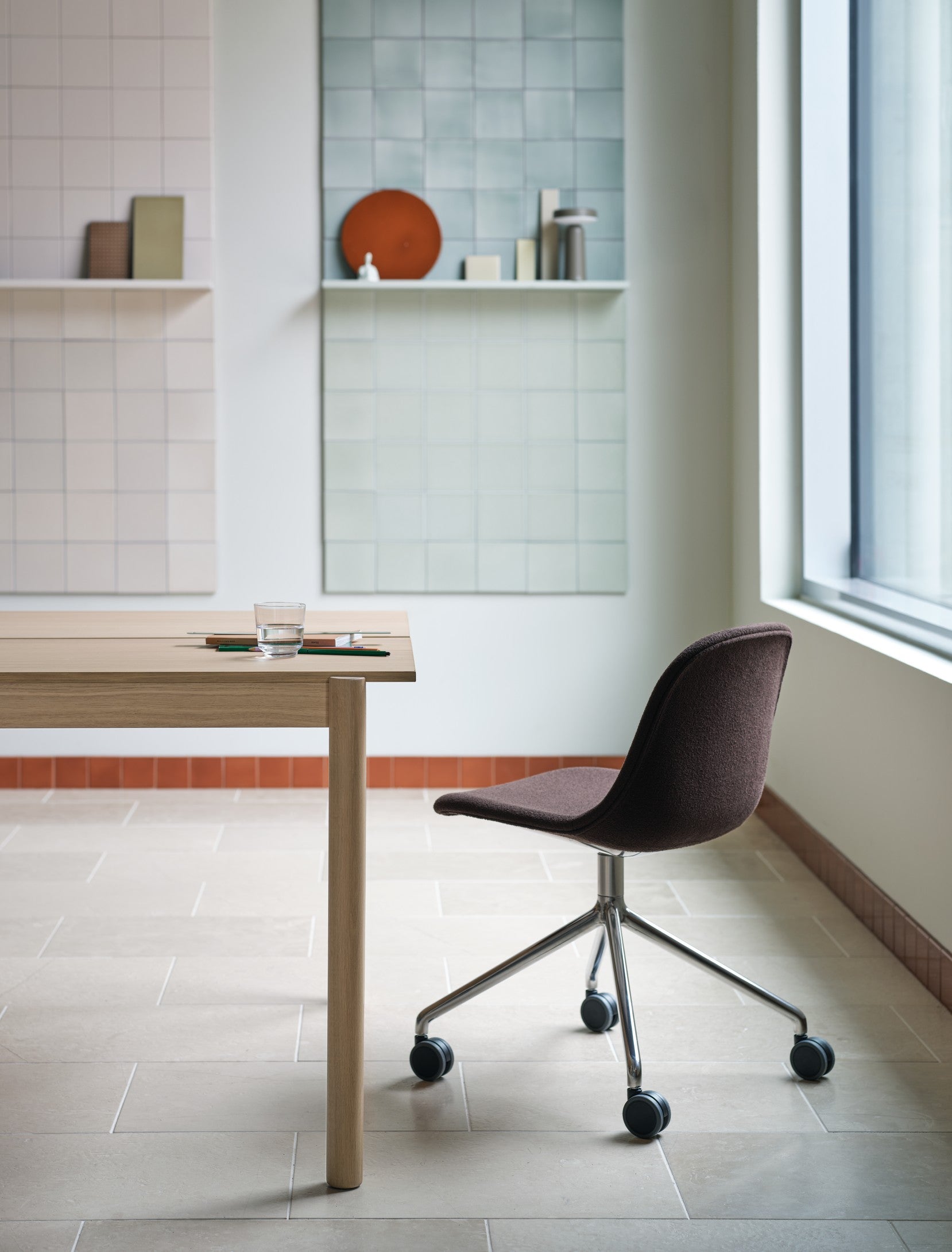Draagbare buitenlamp EASE taupe