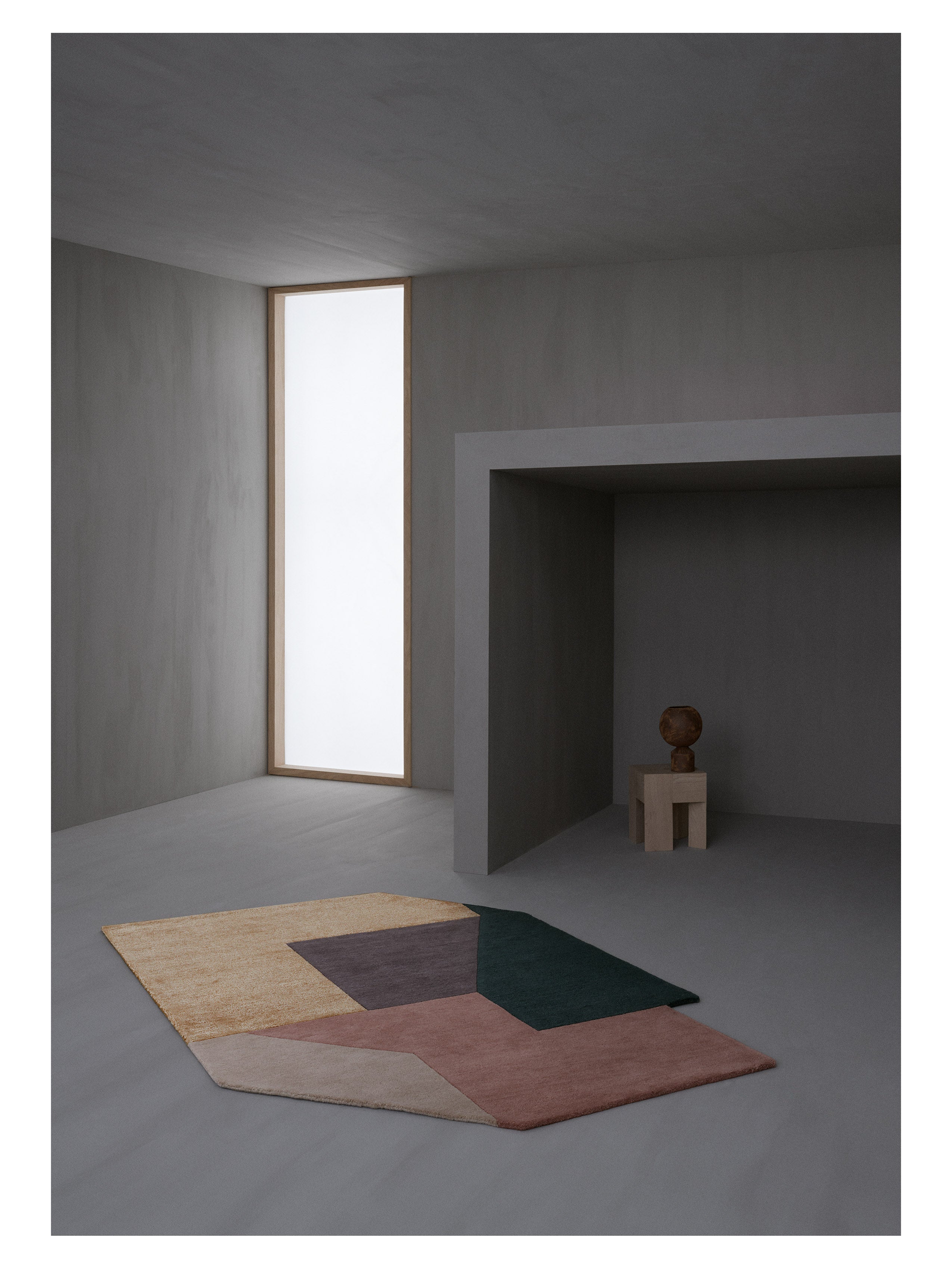 Teppich ALTON - COMBI orange mit rosa