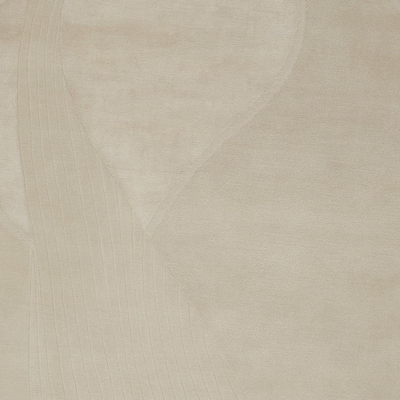 Ovaler Teppich AMPHITRITE beige