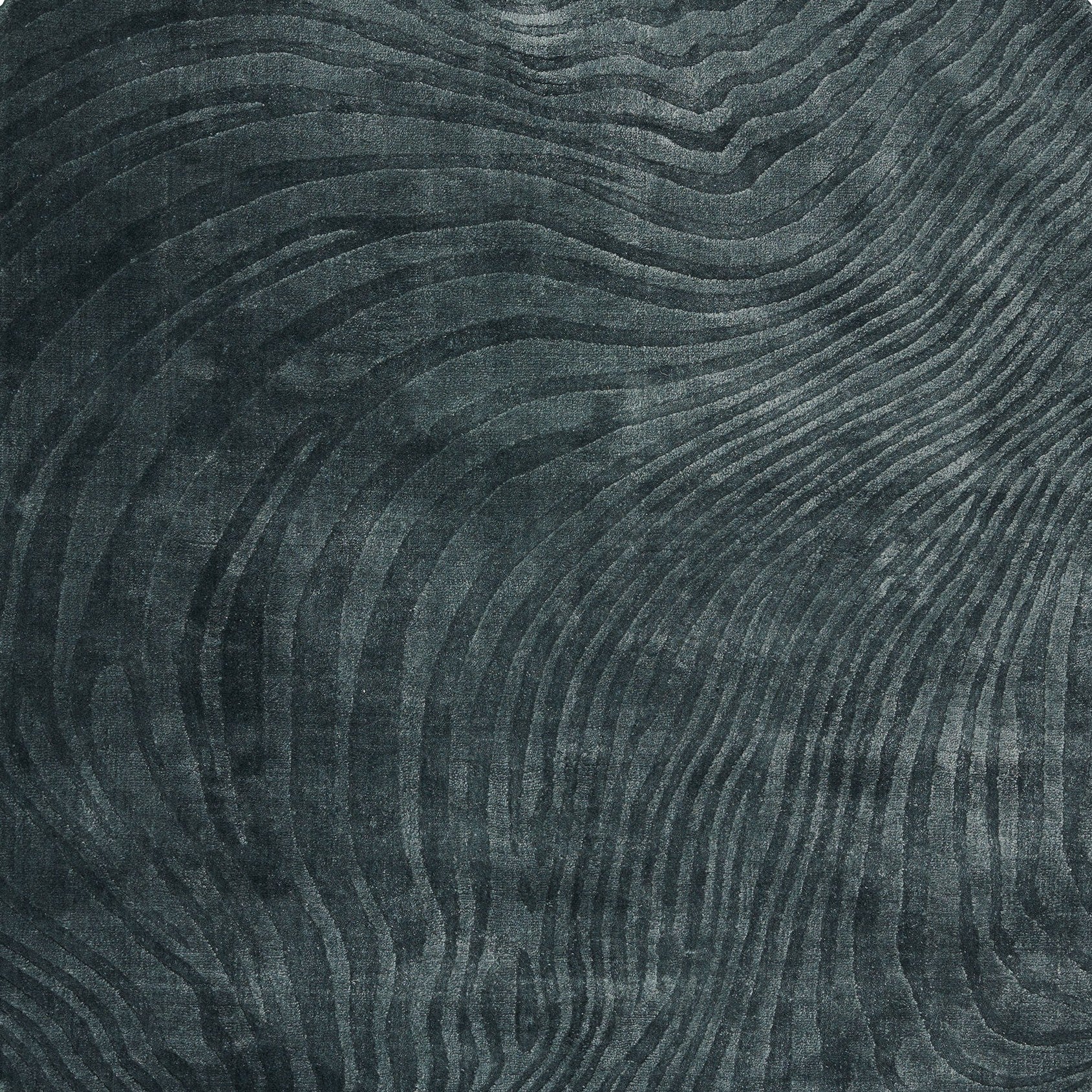 Ovale tapijt ANONG - FOREST donkergroen