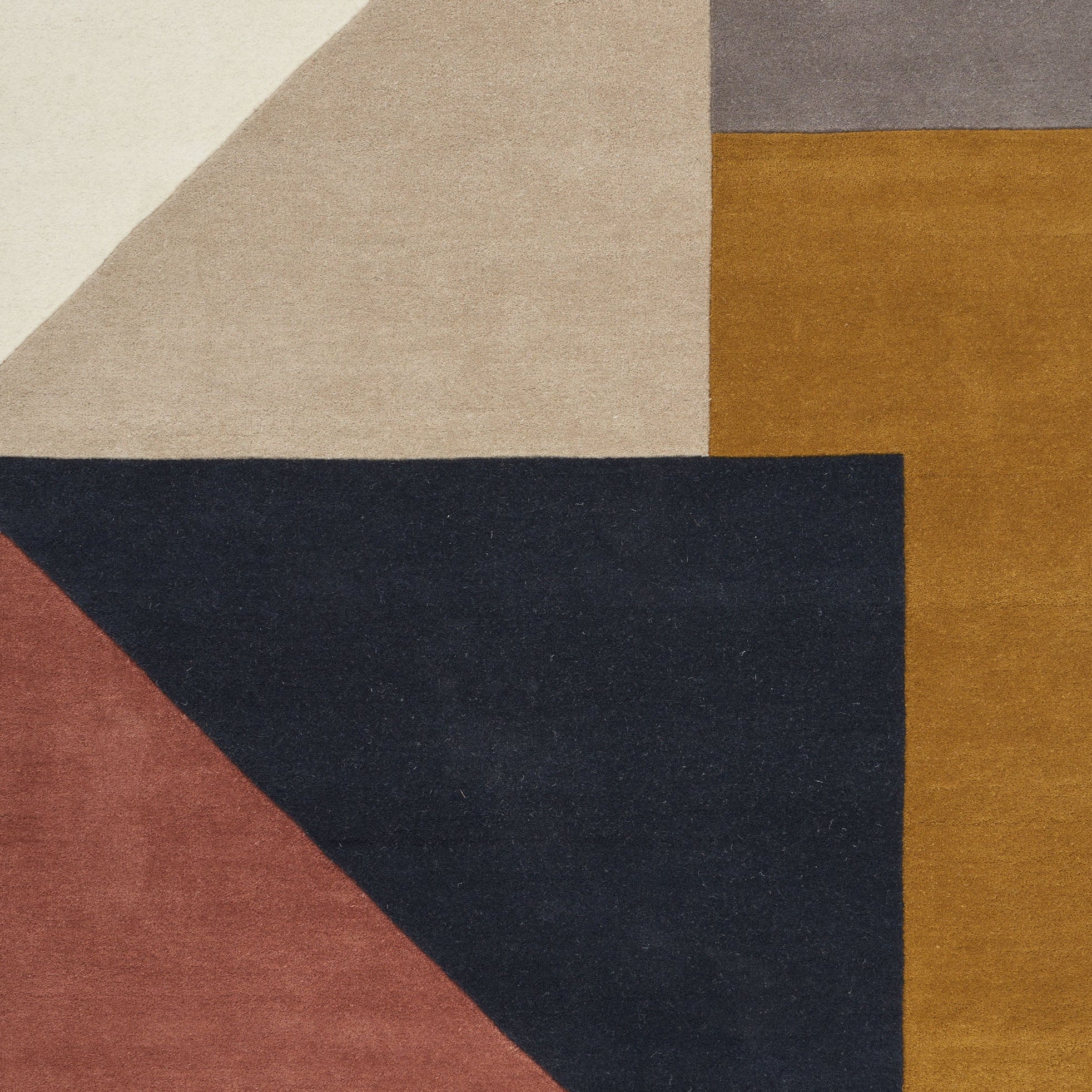 Vloerkleed ARGUTO - MULTI oranje met roze