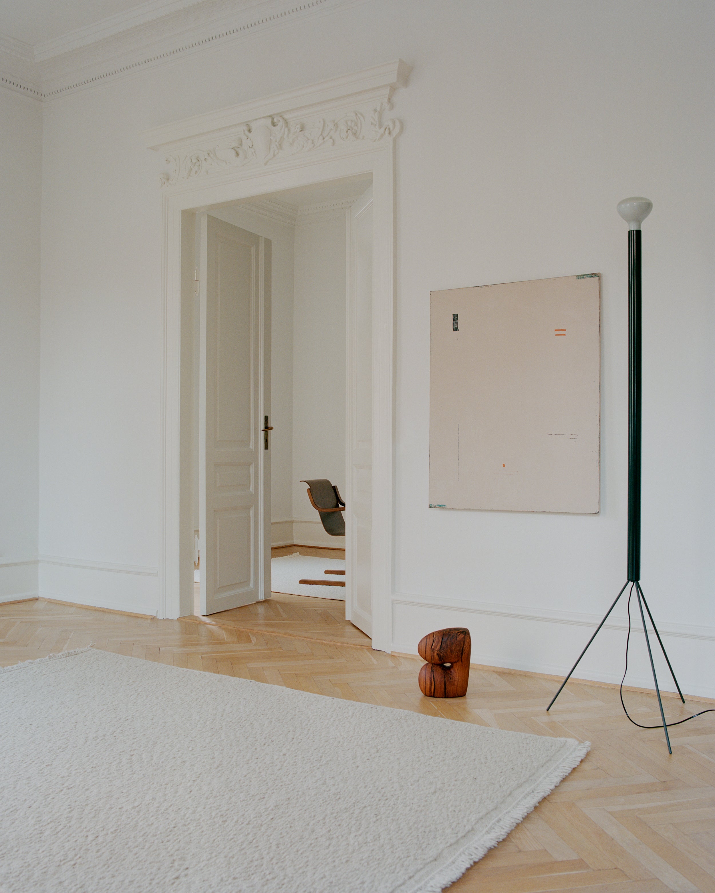 Teppich BLONDE MAZE gebrochenes Weiß