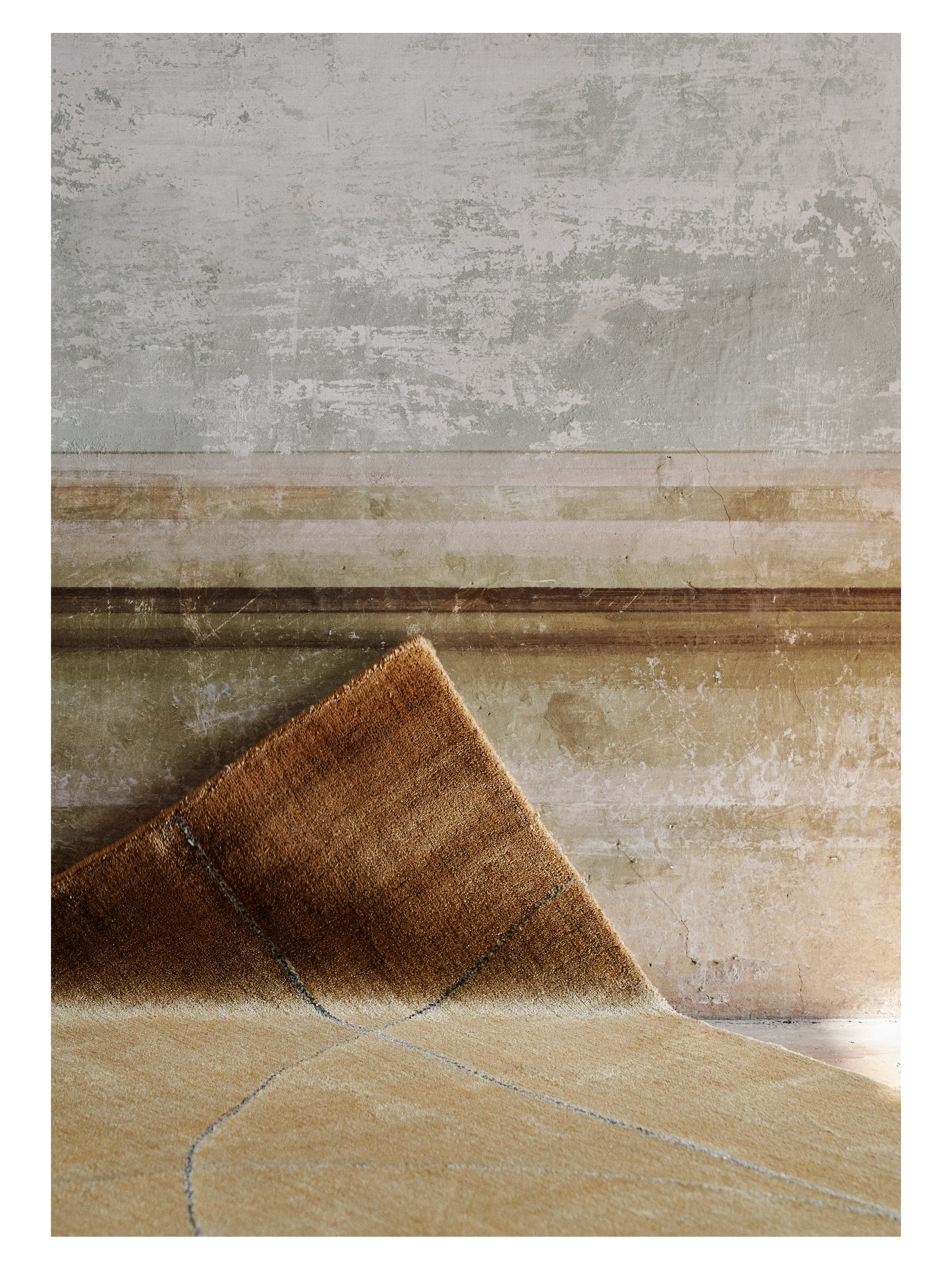 Vloerkleed CIRCULUS oker