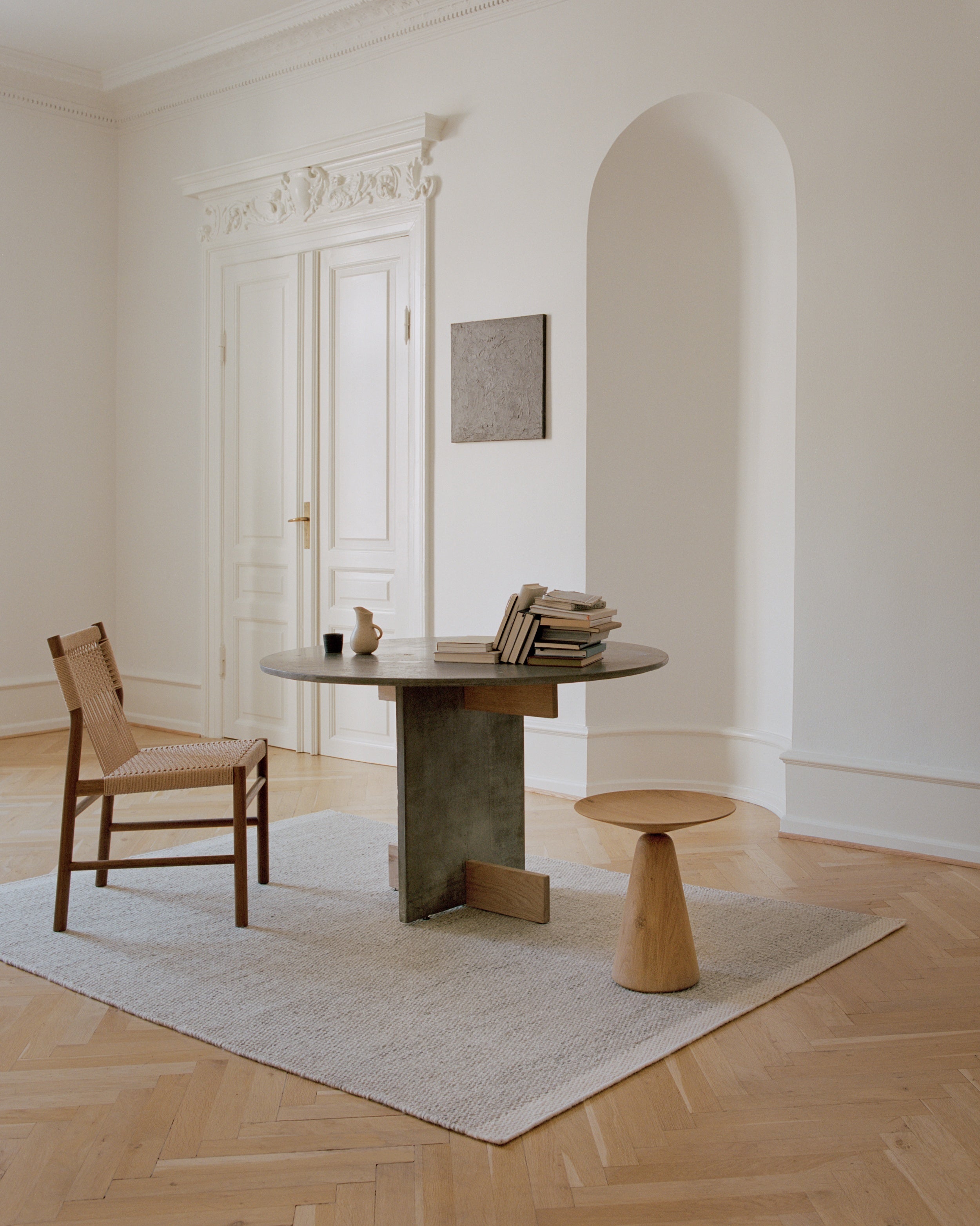 Vloerkleed FRODE gemarmerd