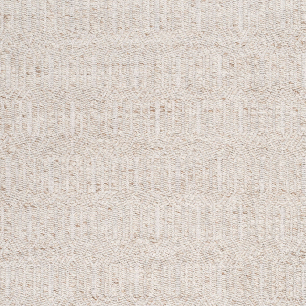 Teppich JUSTIN gebrochenes Weiß