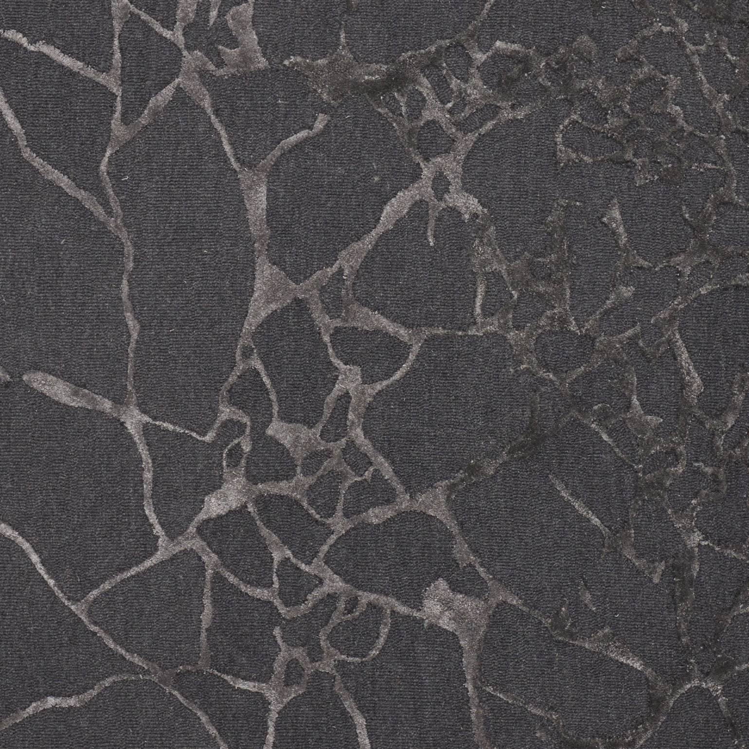 Ronde tapijt MARMO - CHARCOAL donkergrijs