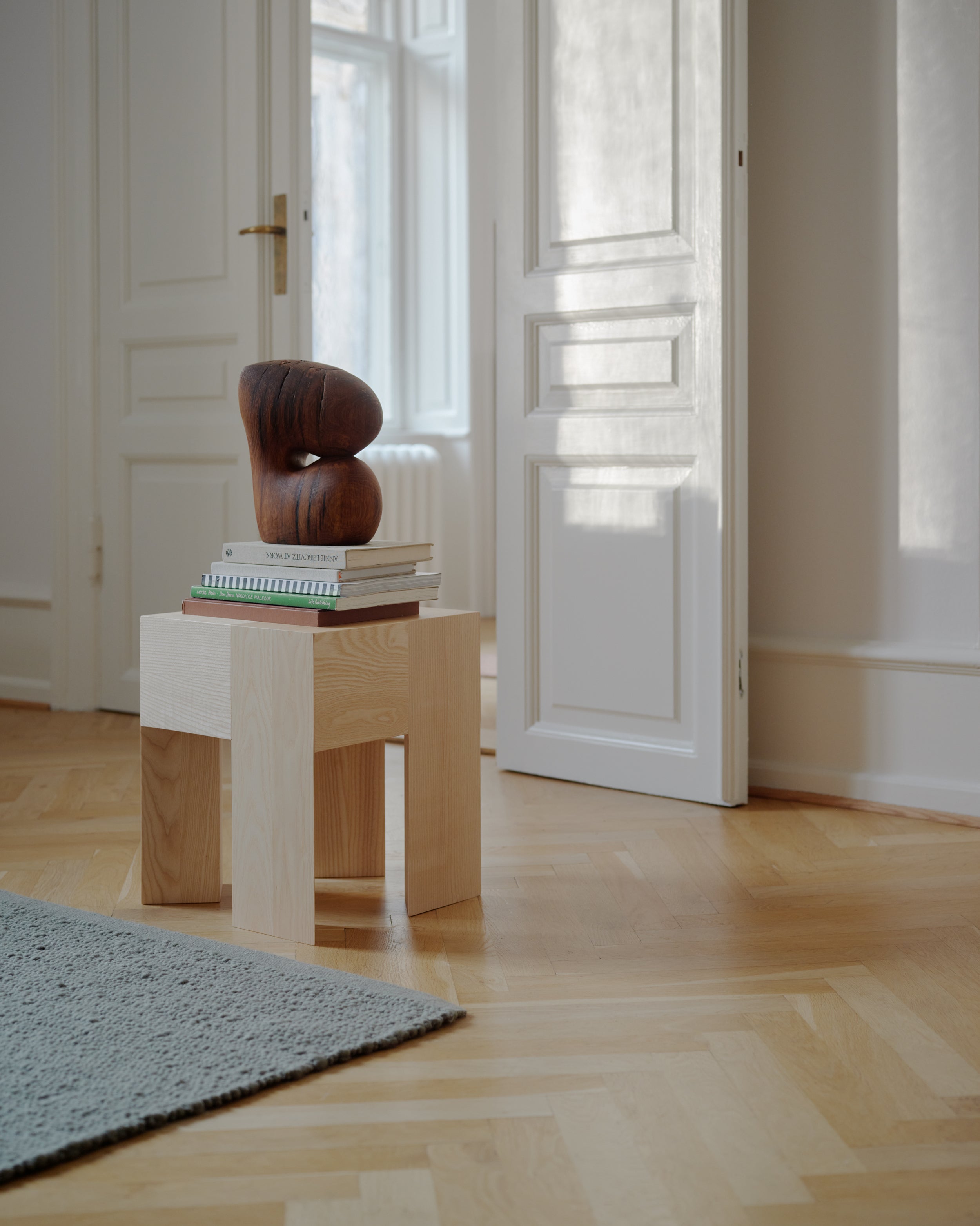 Teppich PEBBLED POEM grün Moos