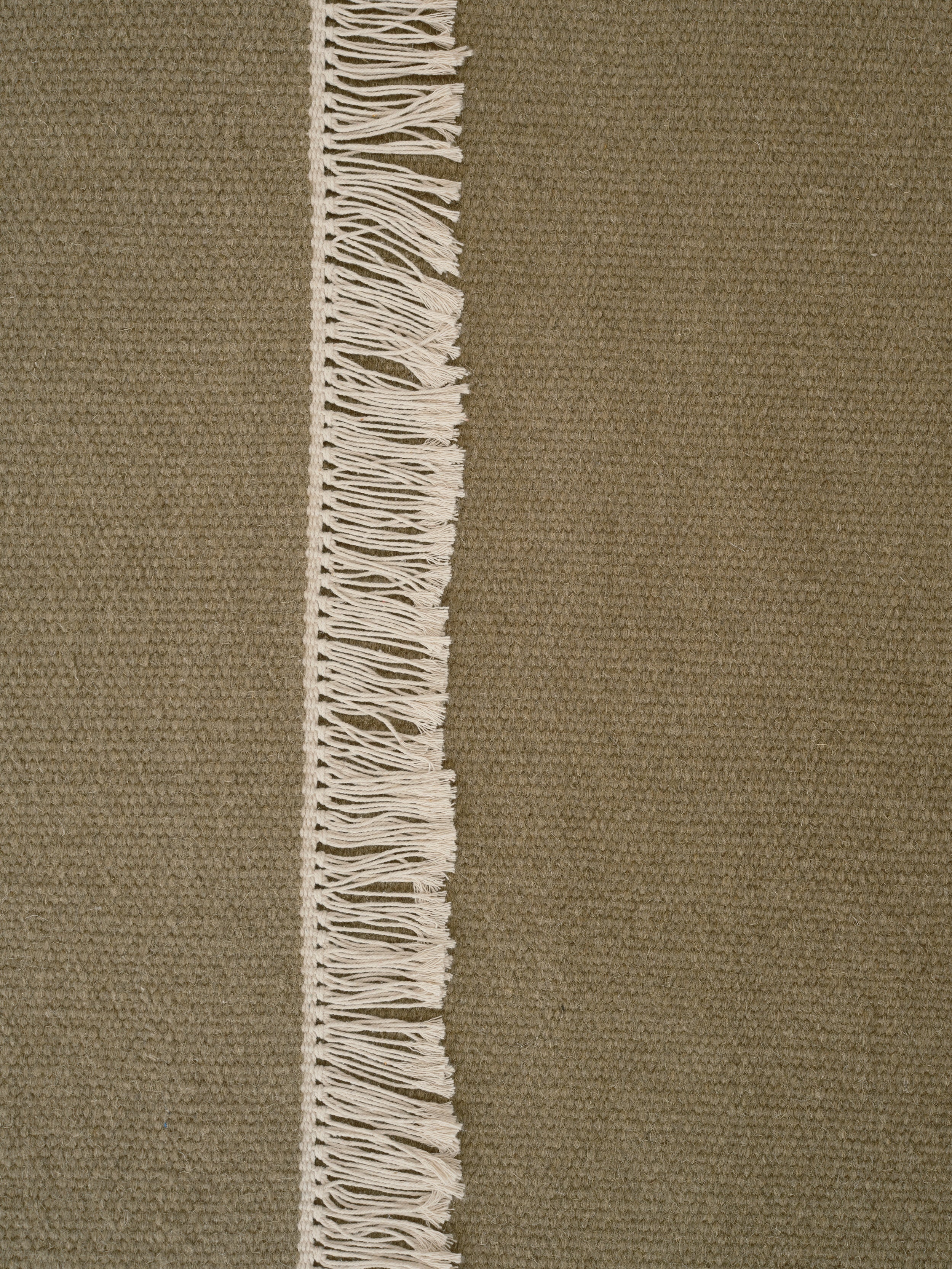 Vloerkleed RAINBOW olijfgroen