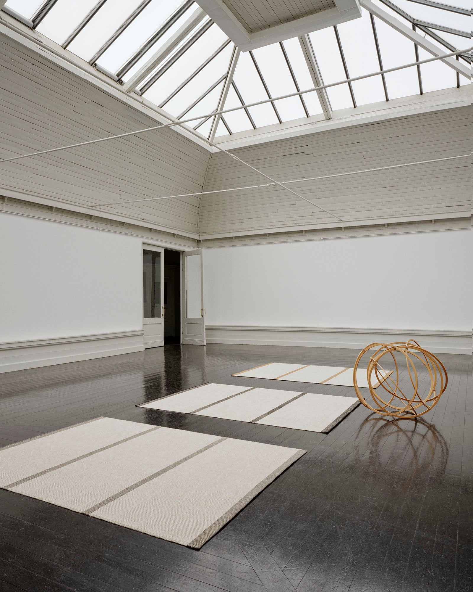 Beige RAPALLO tapijt met grijs