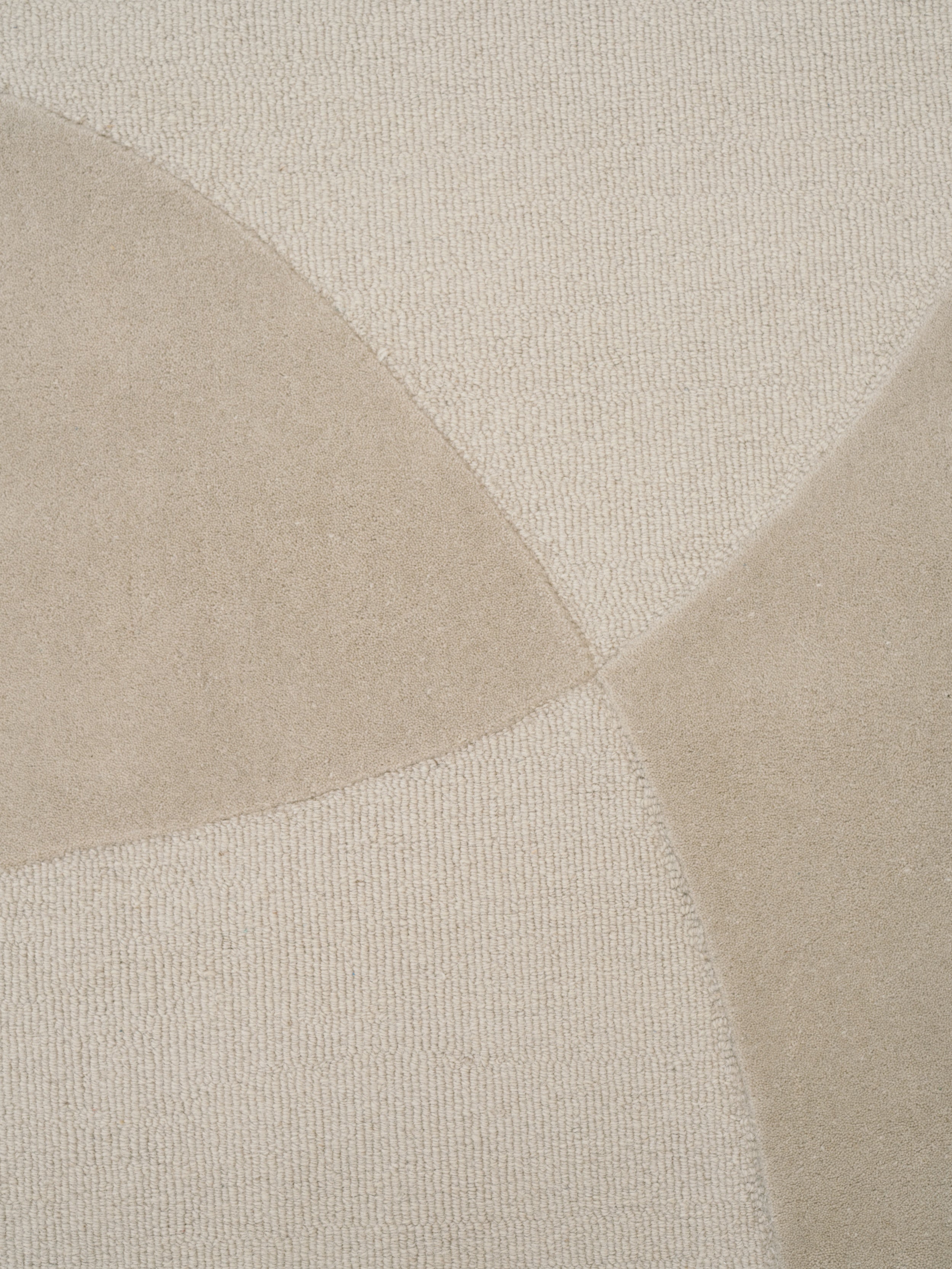Vloerkleed SPLIT PLAINS beige