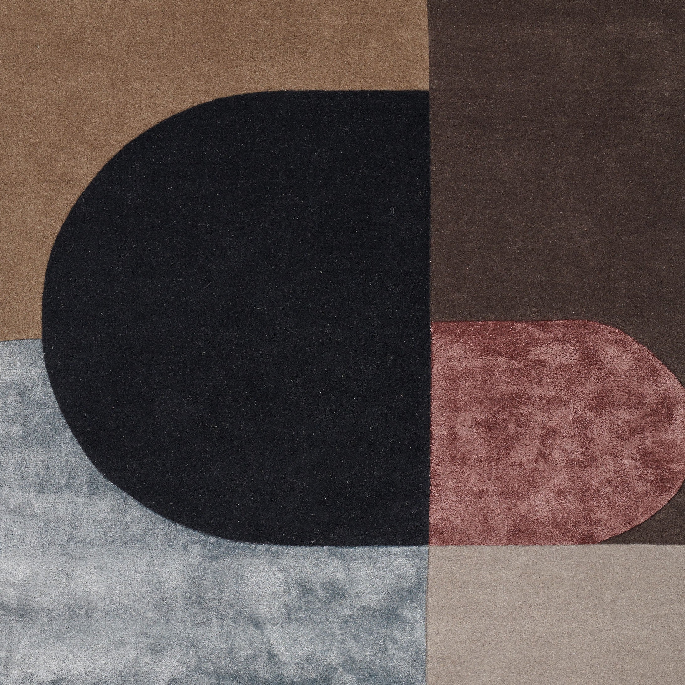 Vloerkleed VILJA - BORDEAUX bruin