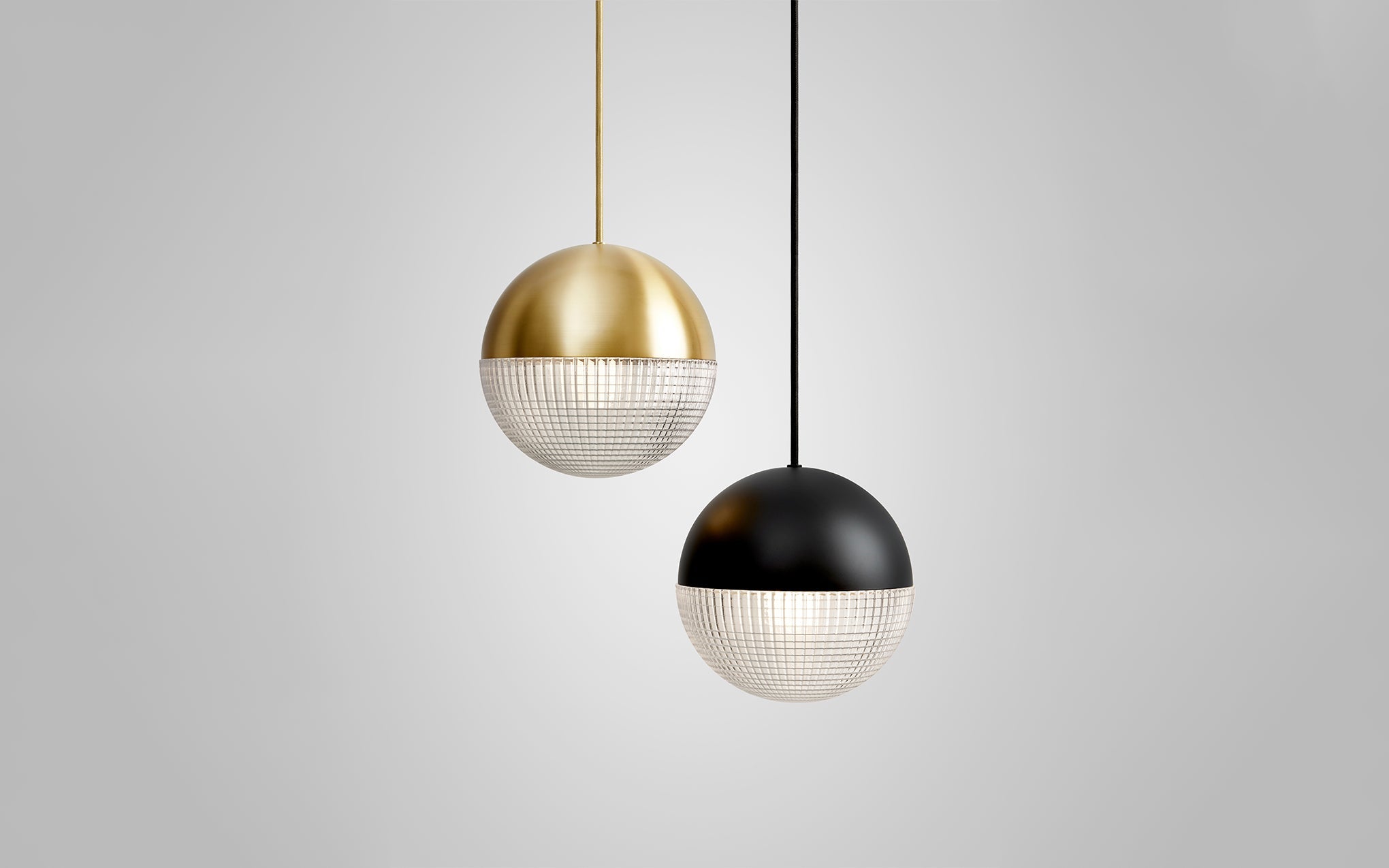 Hanglamp LENS FLAIR messing