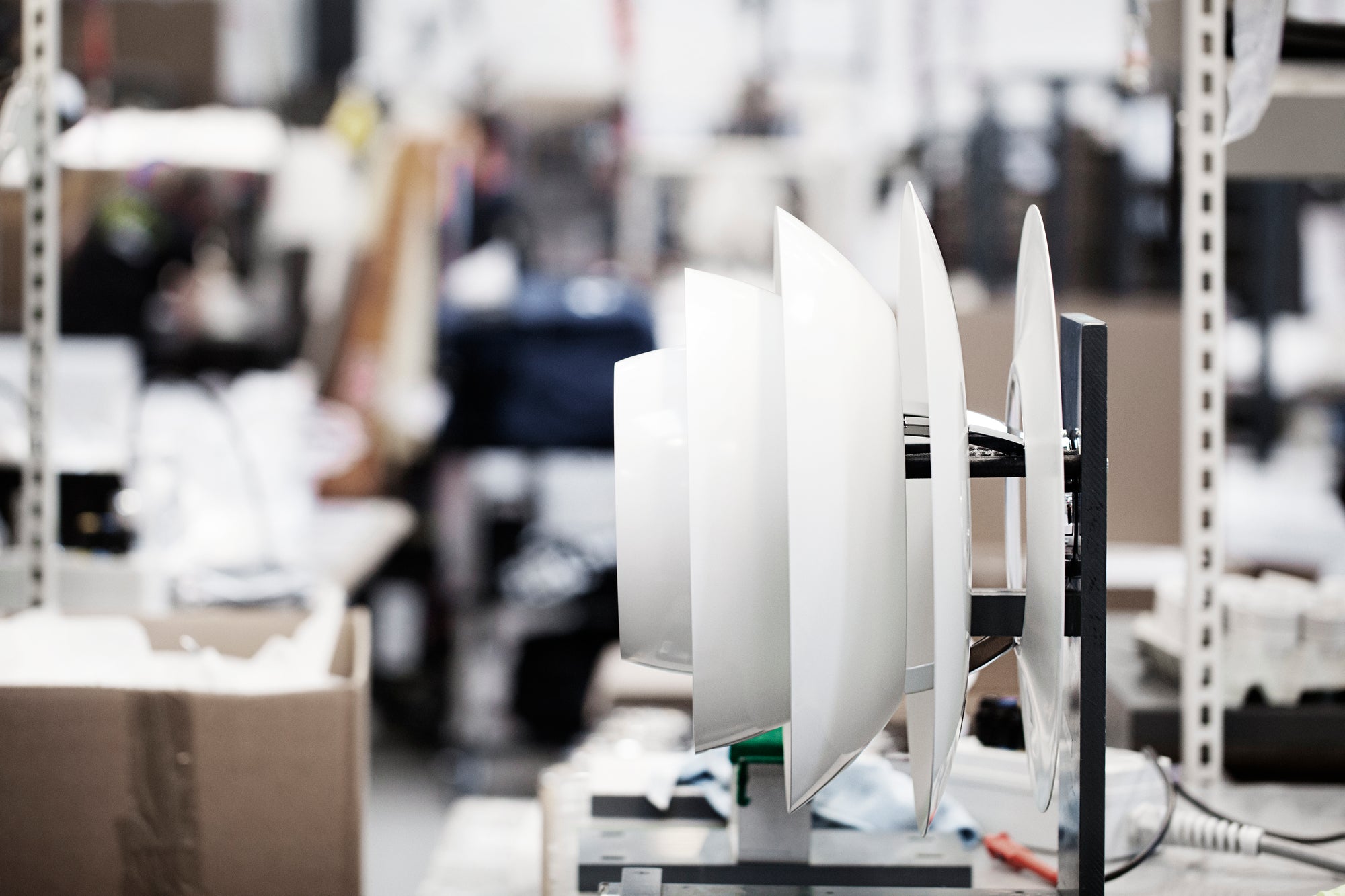 Hanglamp PH SNOWBALL wit met chroomafwerking