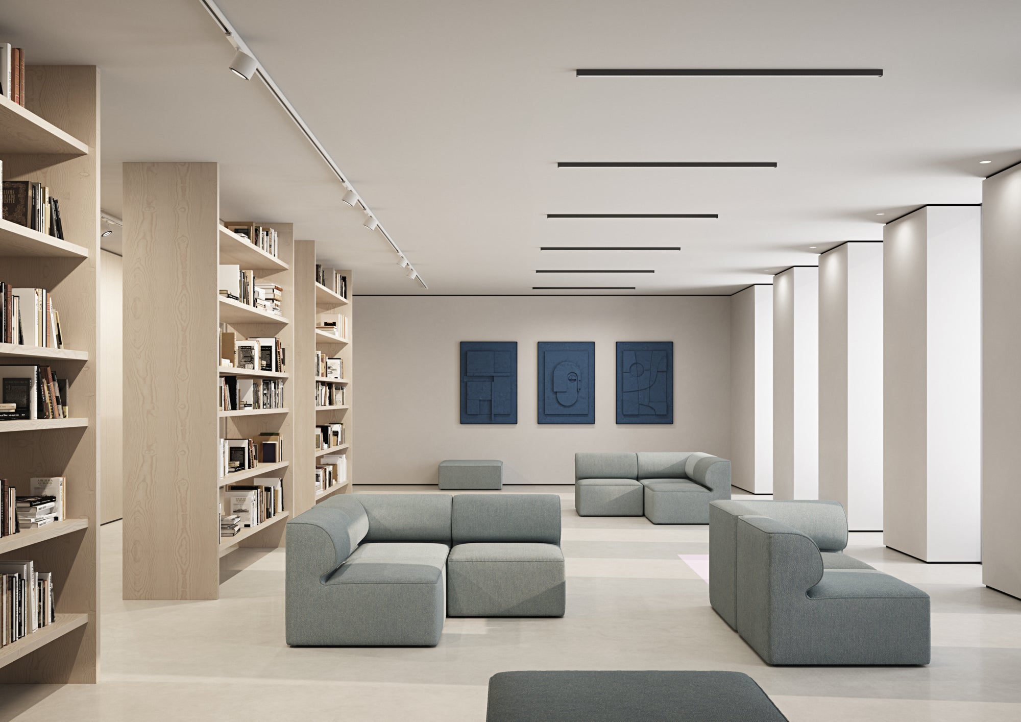 LP LIN25 black ceiling lamp