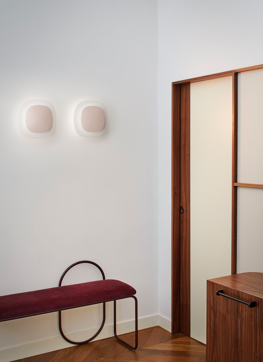 Wandlamp LUTHIEN wit