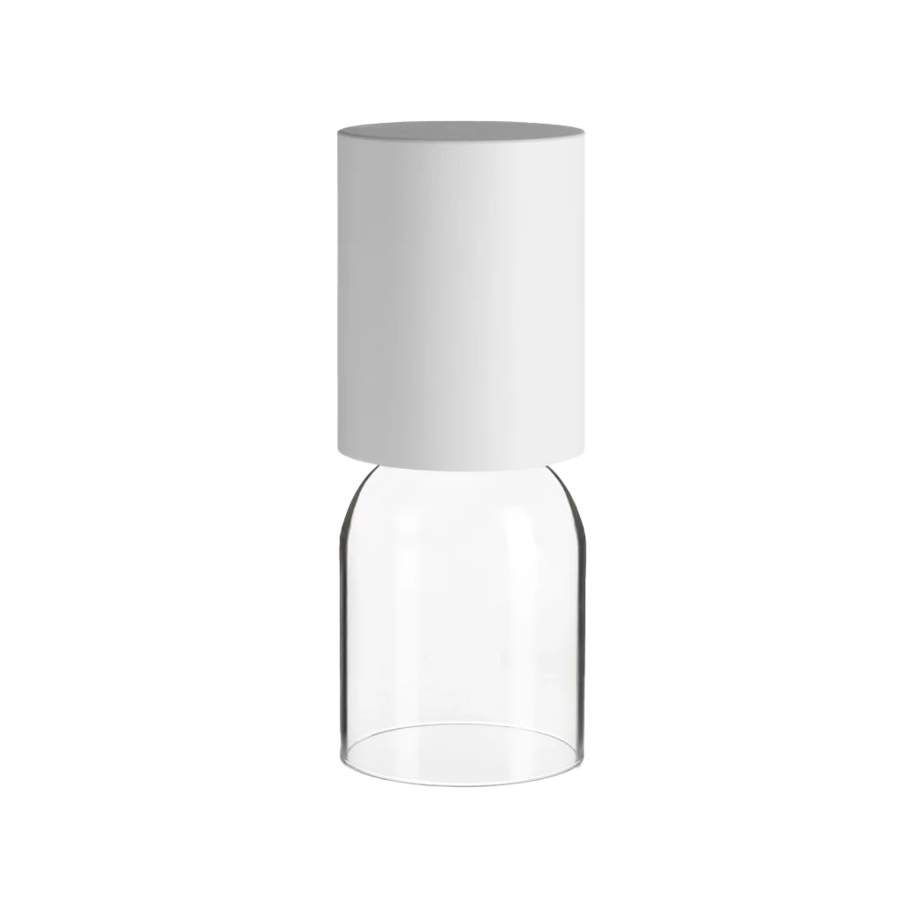 Draagbare lamp NUI MINI wit
