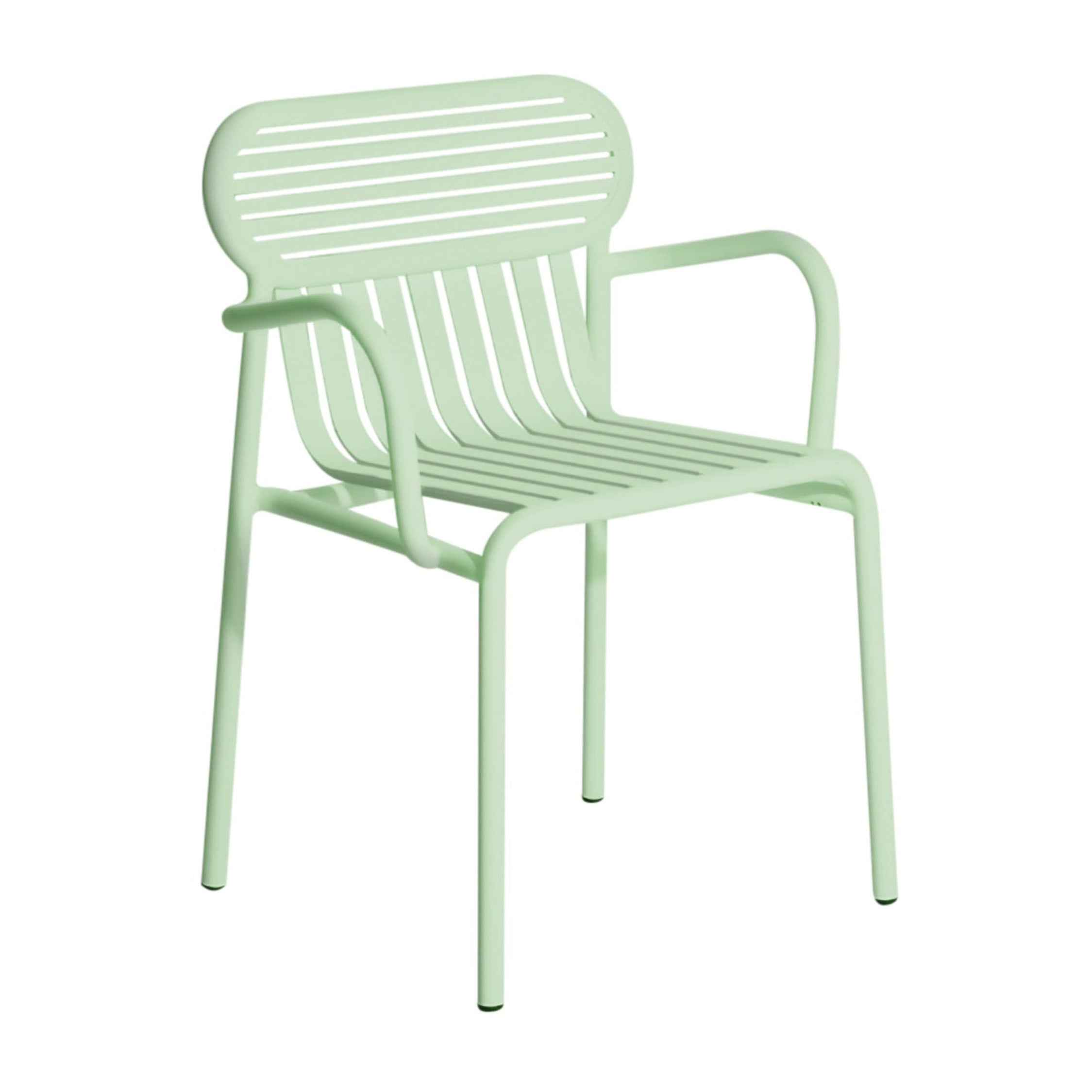Tuinstoel met armleuningen WEEK-END pastelgroen