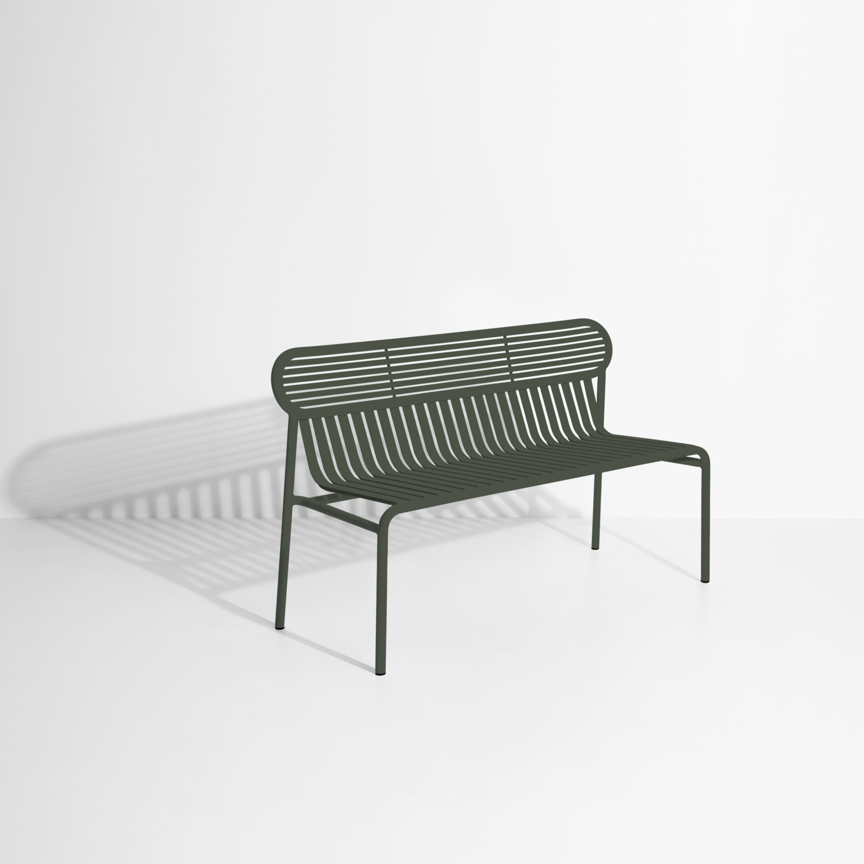 Tuinbank met rugleuning WEEK-END donkergroen