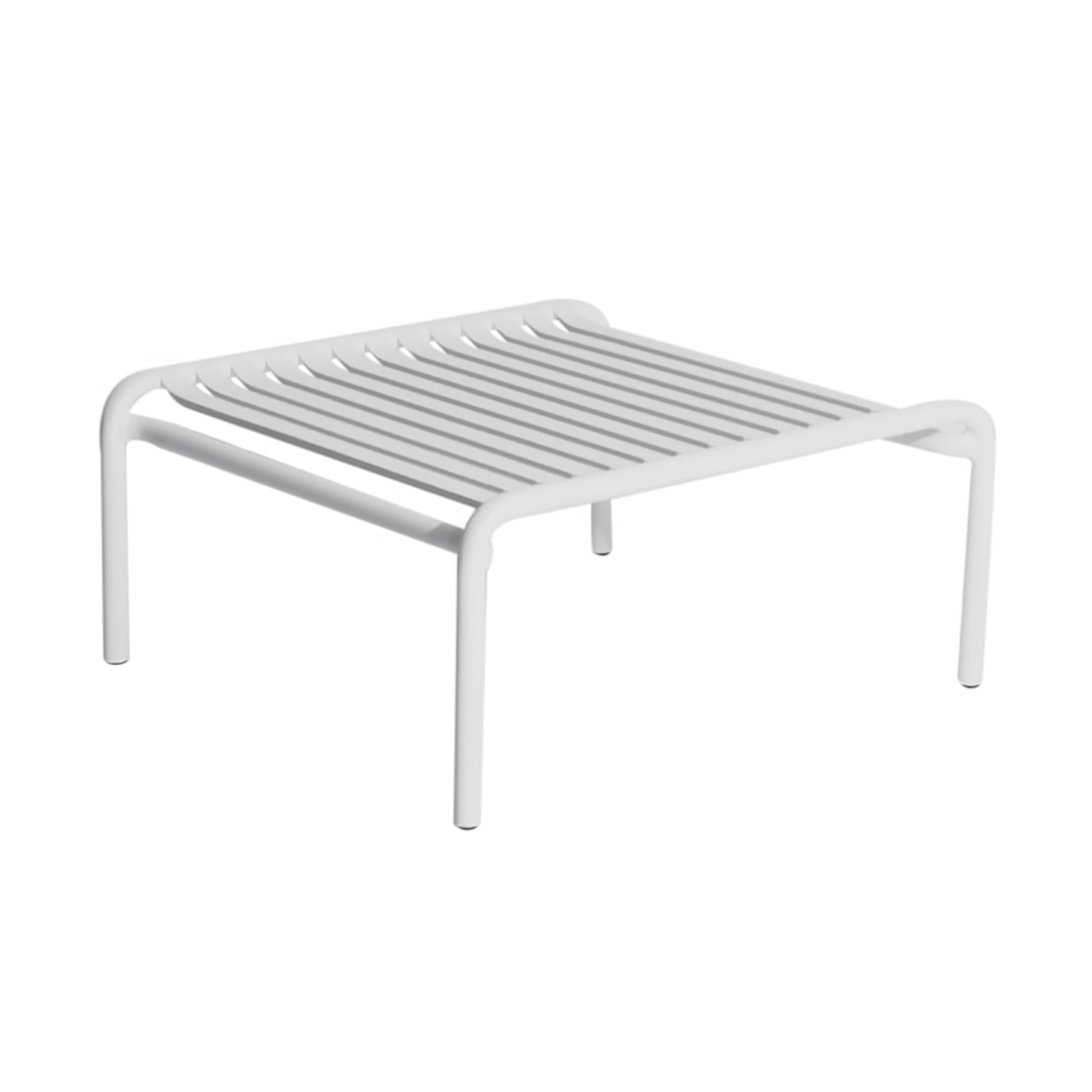 Vierkante tuintafel WEEK-END parelgrijs