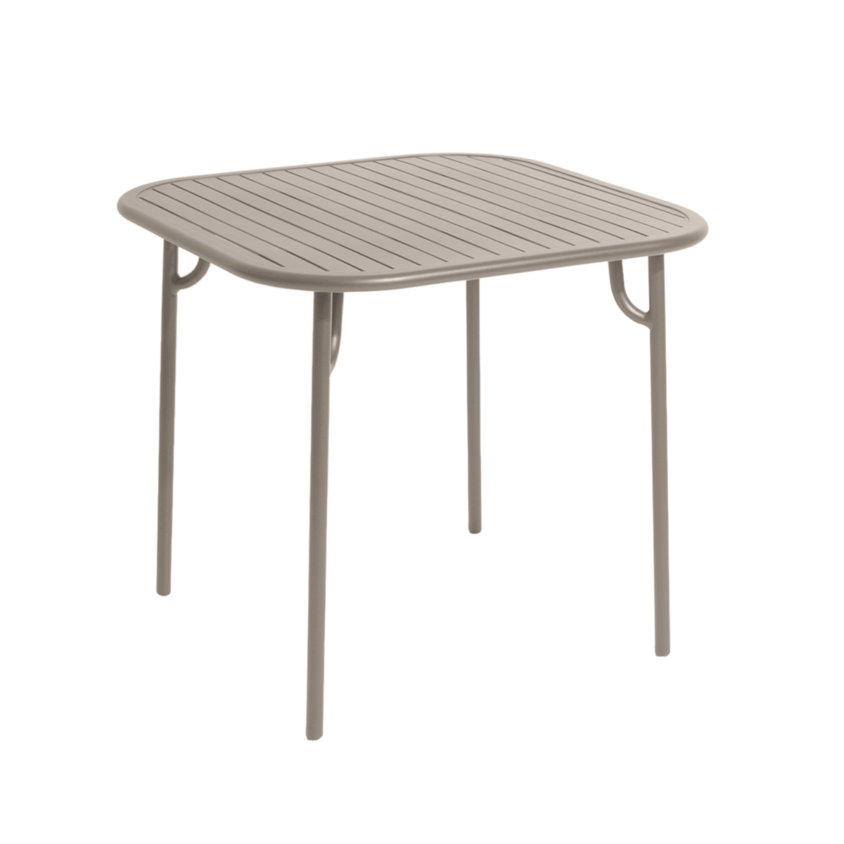 Vierkante tuintafel WEEK-END beige