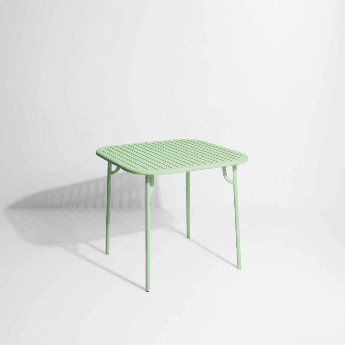 Vierkante tuintafel WEEK-END pastelgroen