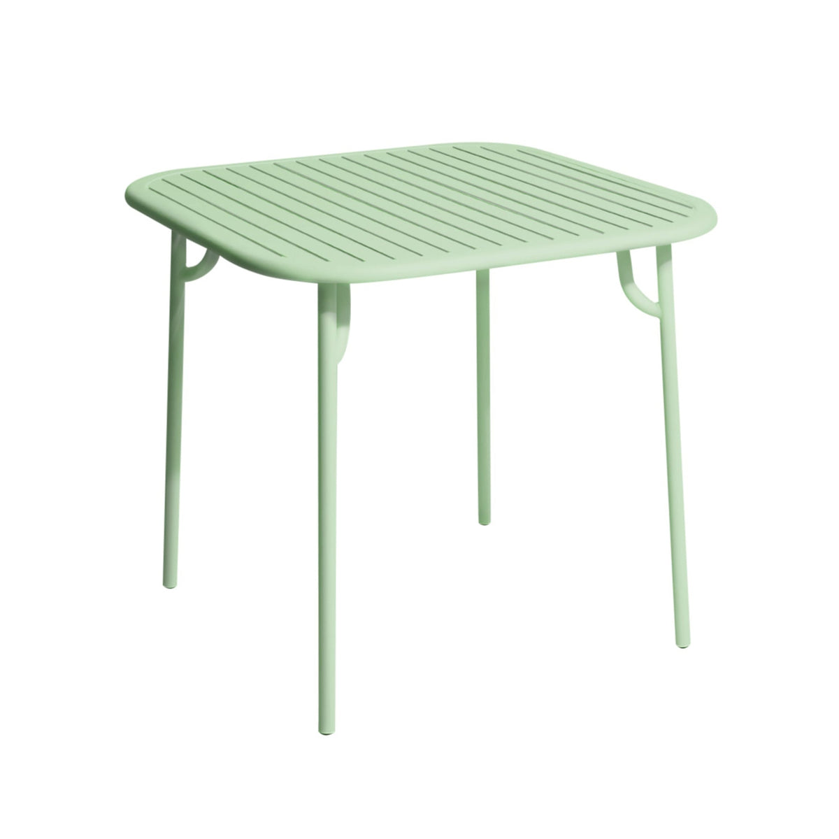 Vierkante tuintafel WEEK-END pastelgroen