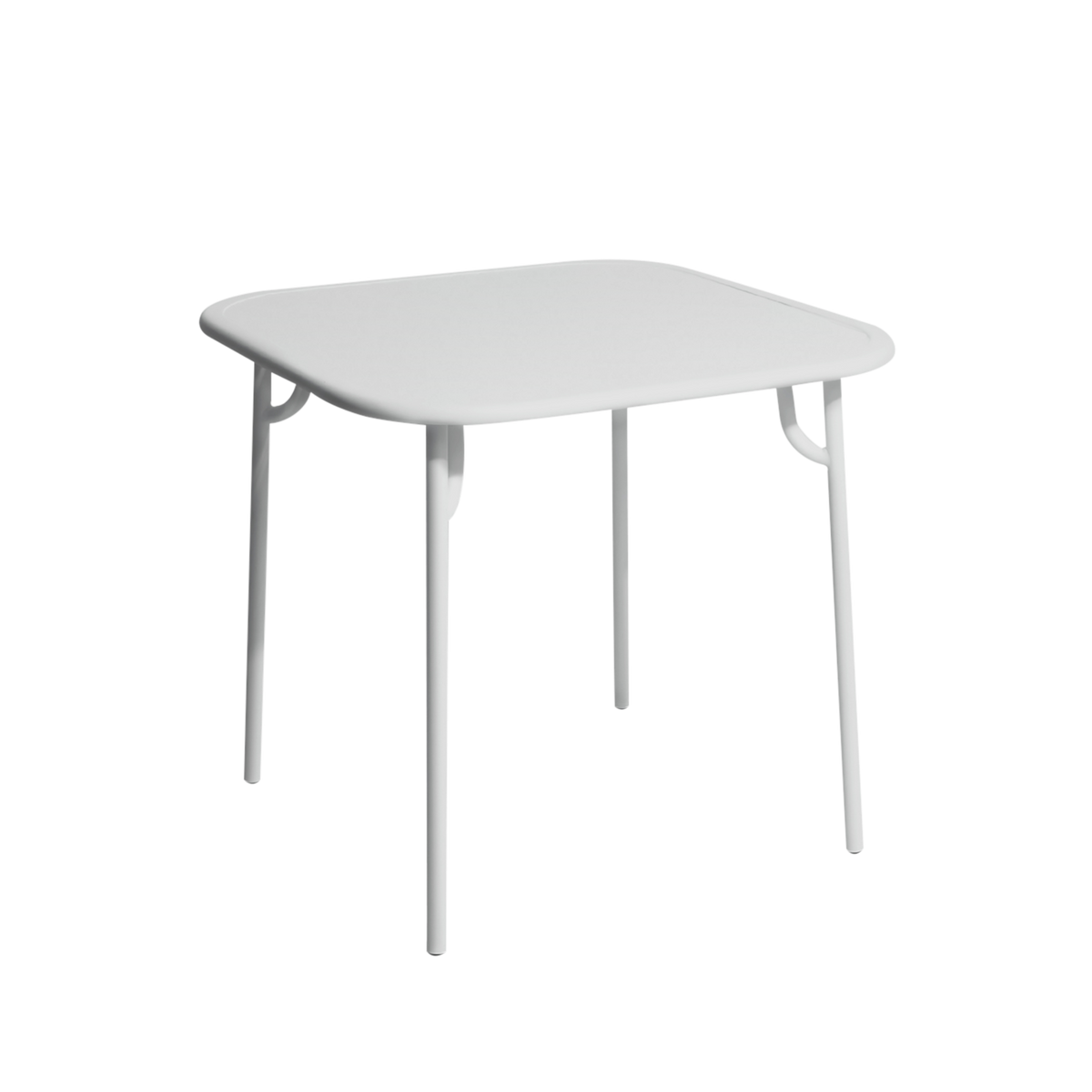 Vierkante tuintafel WEEK-END parelgrijs