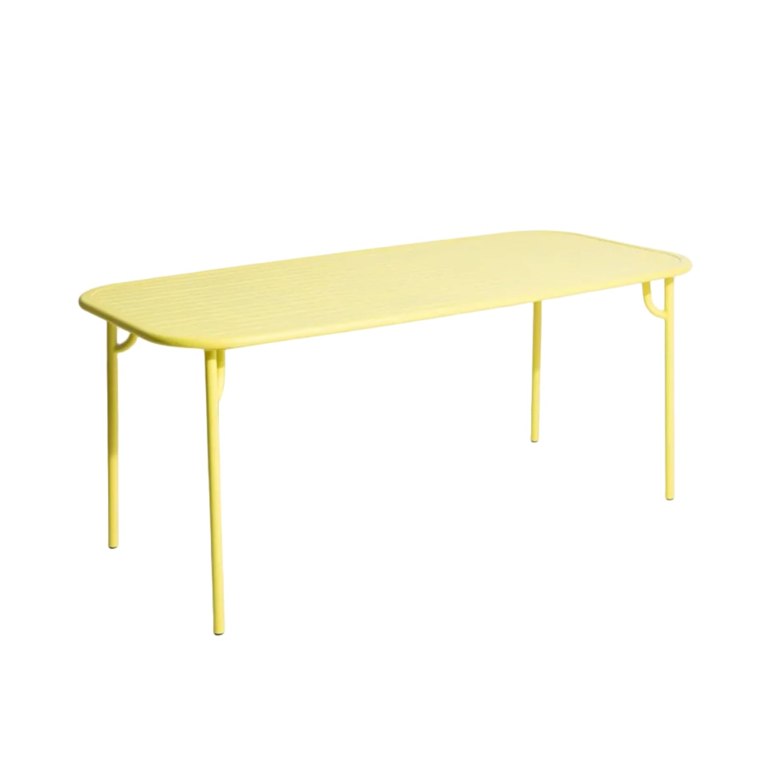 Tuin tafel WEEK-END felgeel