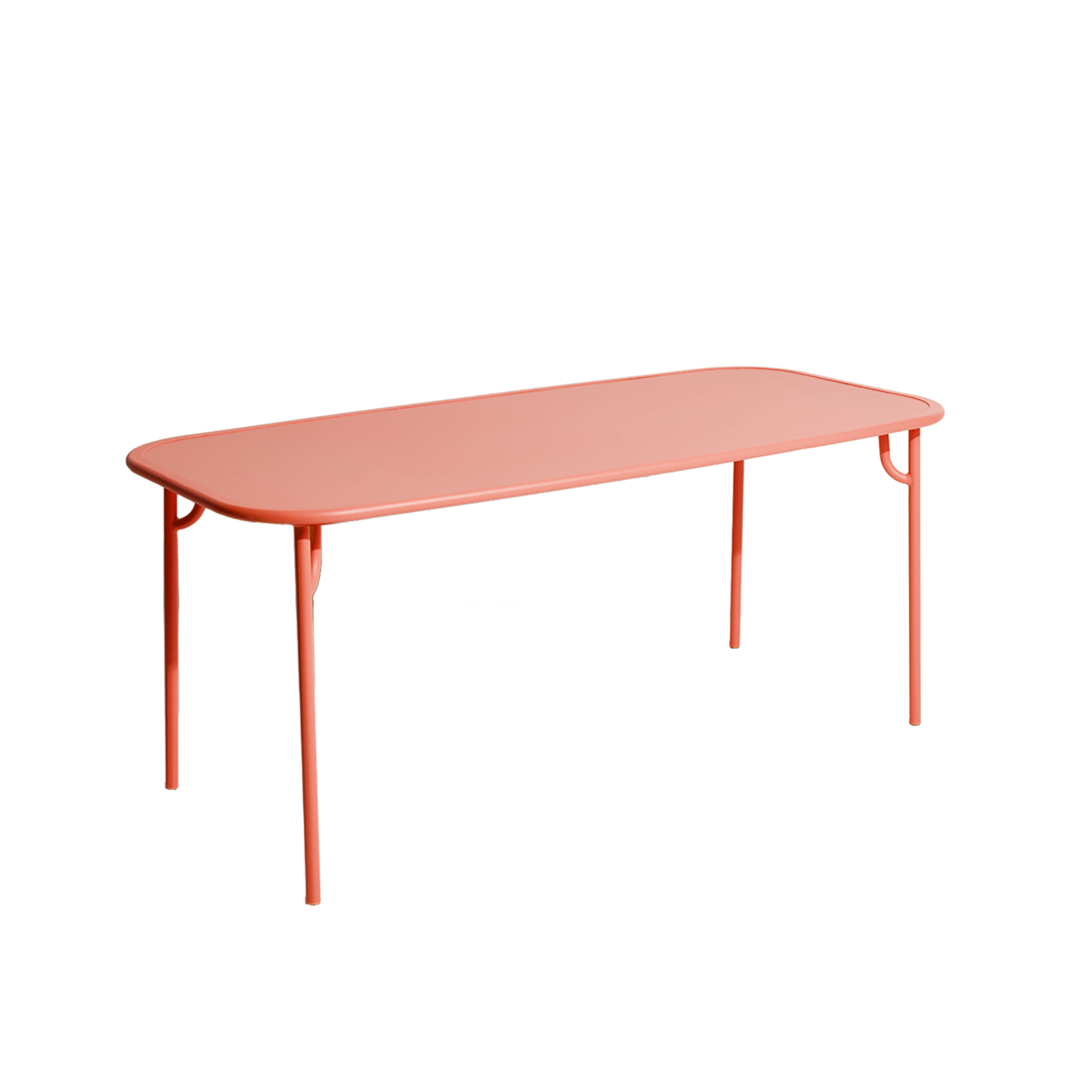 Tuin tafel WEEK-END koraal