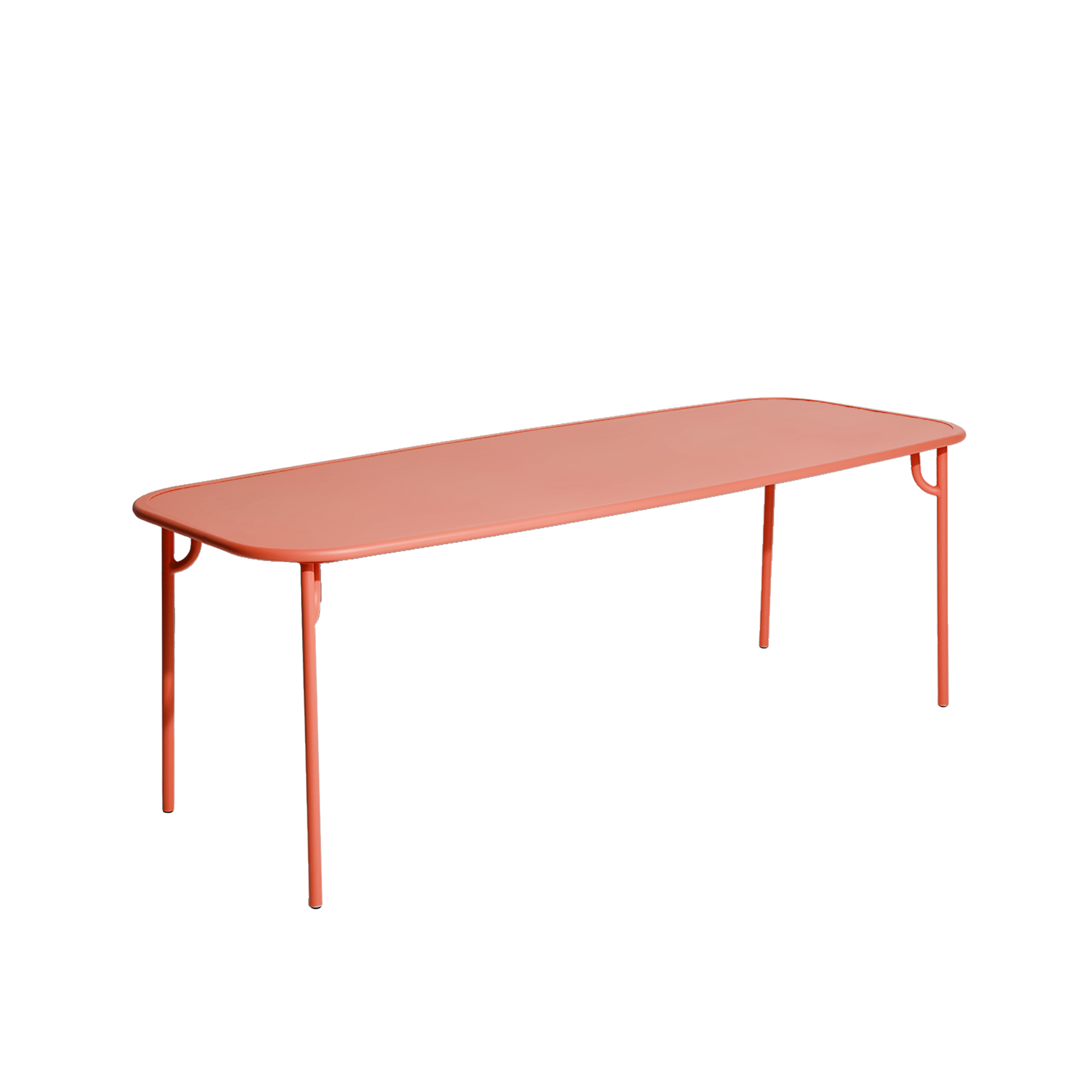 Tuin tafel WEEK-END koraal