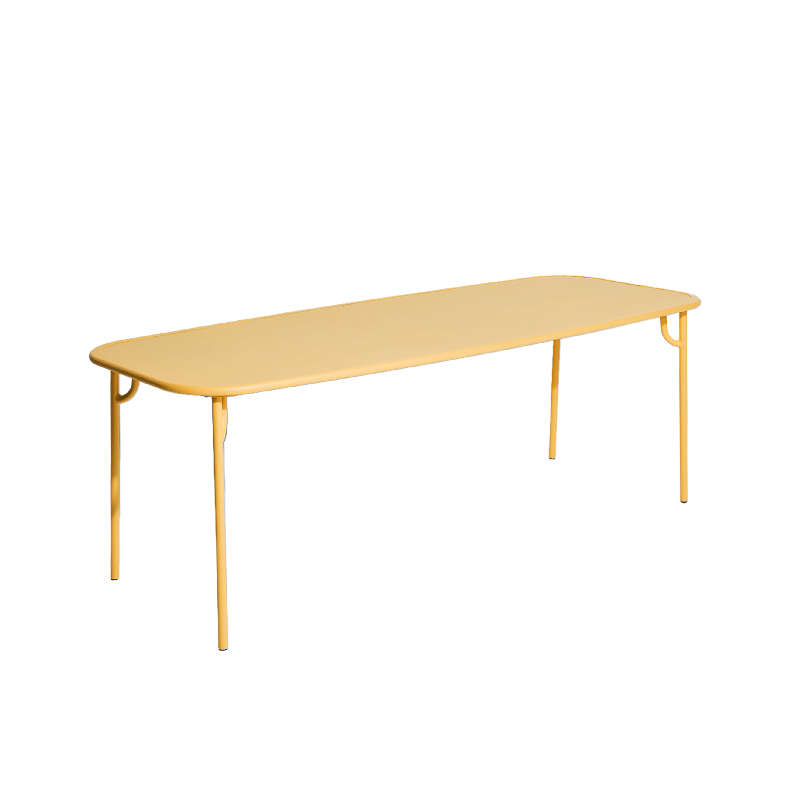Tuin tafel WEEK-END donkergeel